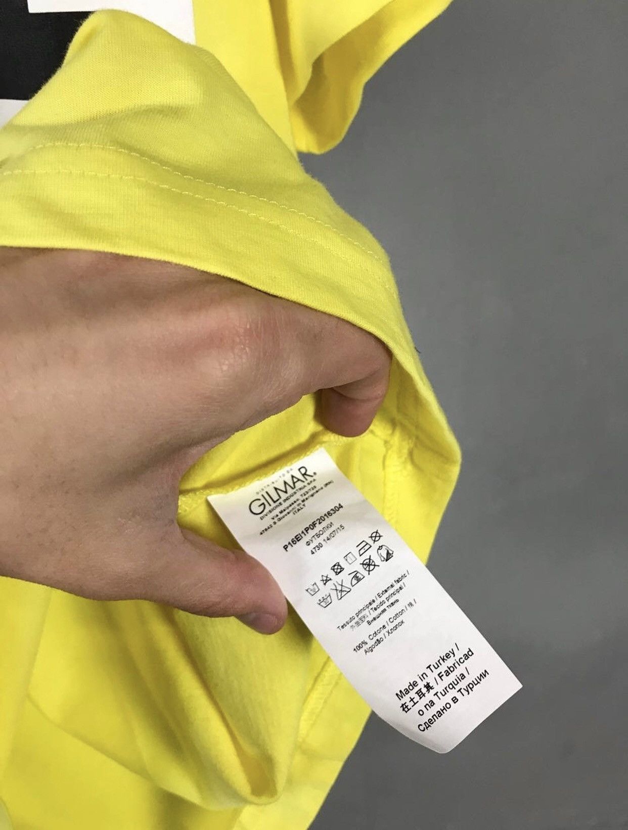 Iceberg Iceberg 74 luxury streetwear yellow tee Size US XL / EU 56 / 4 - 5 Thumbnail