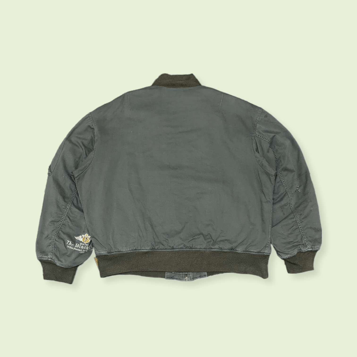 Japanese Brand × Vintage Vintage 80s/90s Japanese Vorable Army Style Bomber Jacket Size US L / EU 52-54 / 3 - 2 Thumbnail