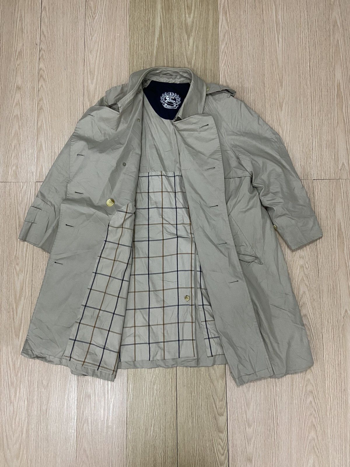 Burberry Vintage Burberry nova check trench coat Size US M / EU 48-50 / 2 - 1 Thumbnail