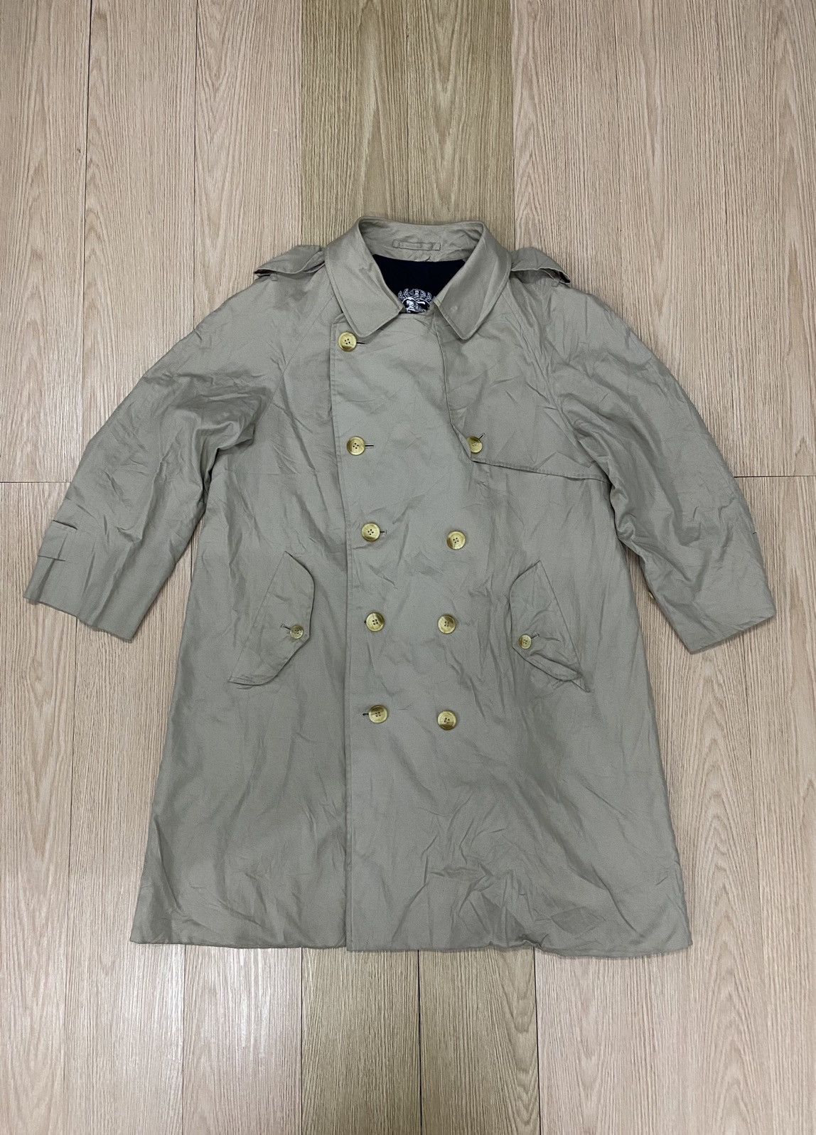 Burberry Vintage Burberry nova check trench coat Size US M / EU 48-50 / 2 - 2 Thumbnail