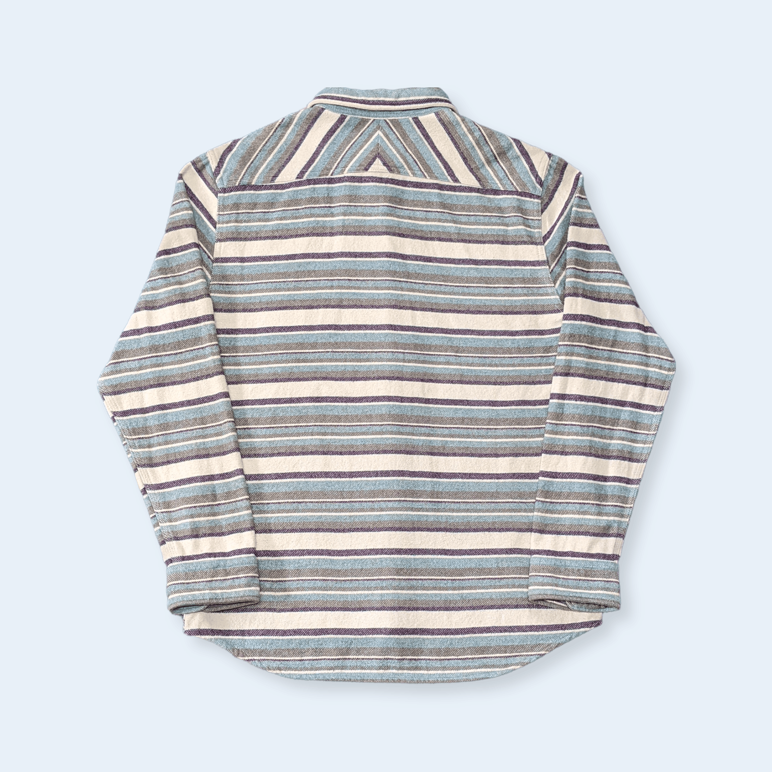 Quicksilver × Sun Surf × Vintage Vintage Quicksilver Striped Flannel Shirt Size US M / EU 48-50 / 2 - 2 Thumbnail
