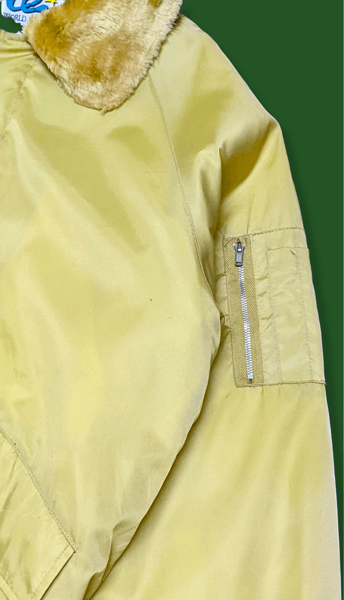 Japanese Brand × Vintage Vintage Japanese Brand World Island Bomber Jacket Size US M / EU 48-50 / 2 - 6 Thumbnail