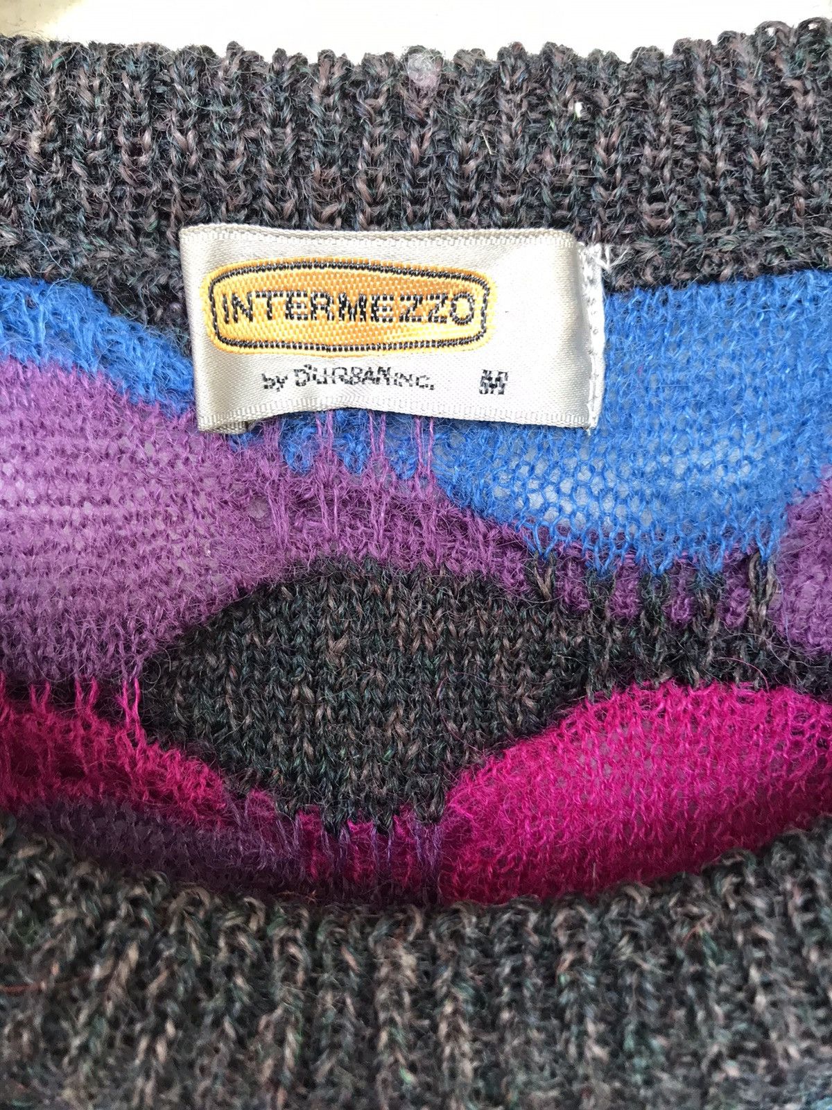 Japanese Brand × Vintage Vintage Intermezzo Sweater Knitwear Size US M / EU 48-50 / 2 - 5 Thumbnail