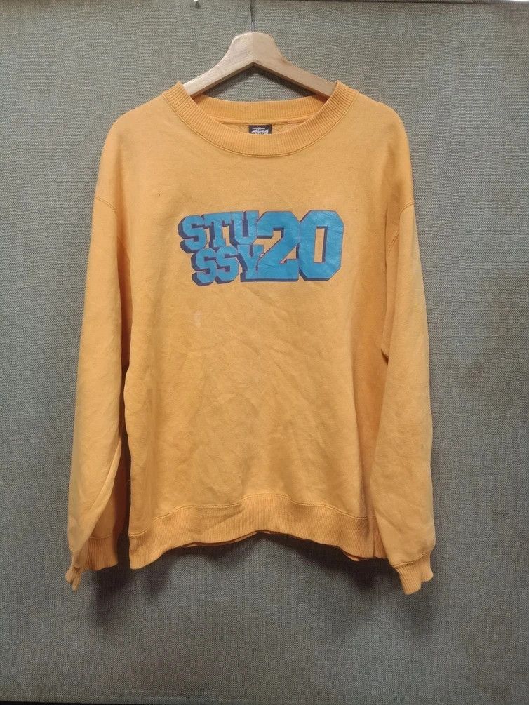 Stussy vintage sweatshirt stussy very rare Size US M / EU 48-50 / 2 - 1 Thumbnail
