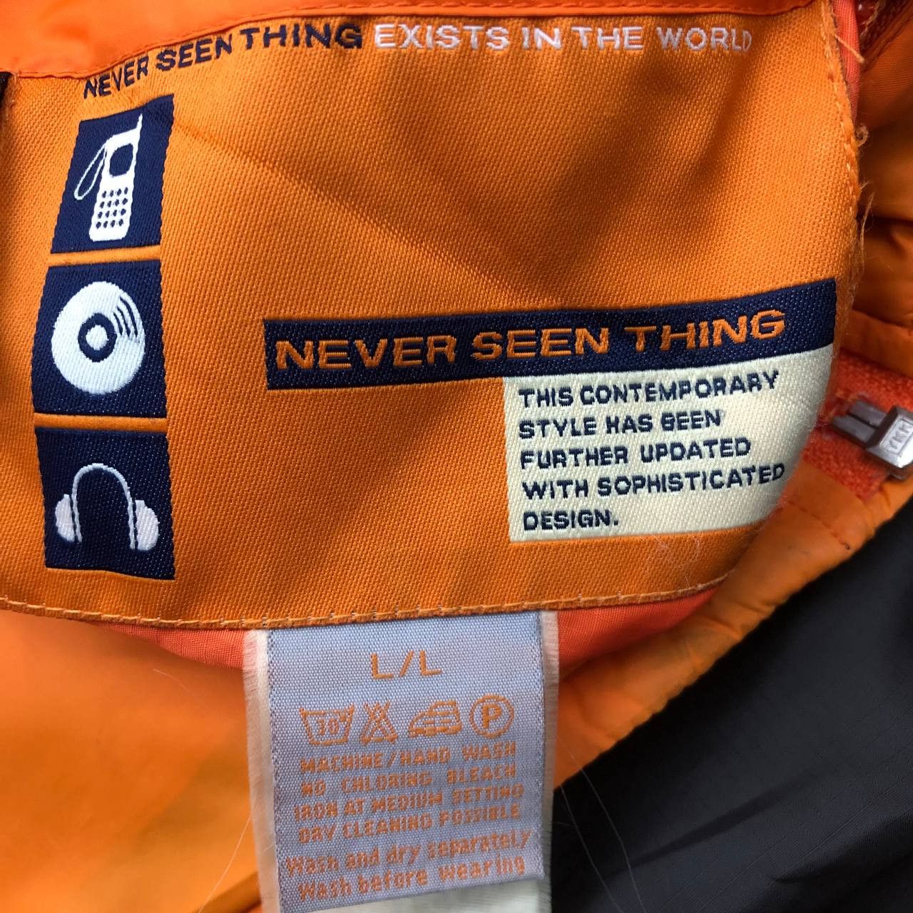 Japanese Brand Y321 NEVER SEEN THING X PERTEX MICROLIGHT REVERSIBLE JACKET Size US L / EU 52-54 / 3 - 8 Thumbnail