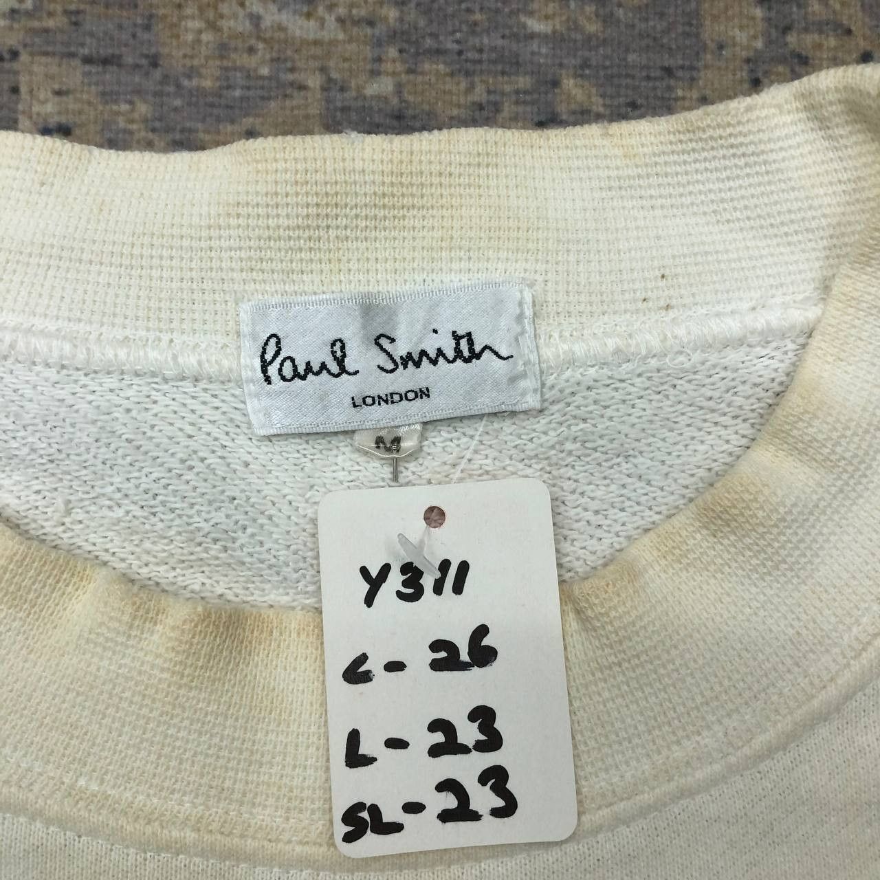 Paul Smith × Vintage Y311 VTG CAR FIGURES PAUL SMITH SWEATSHIRT Size US M / EU 48-50 / 2 - 11 Thumbnail