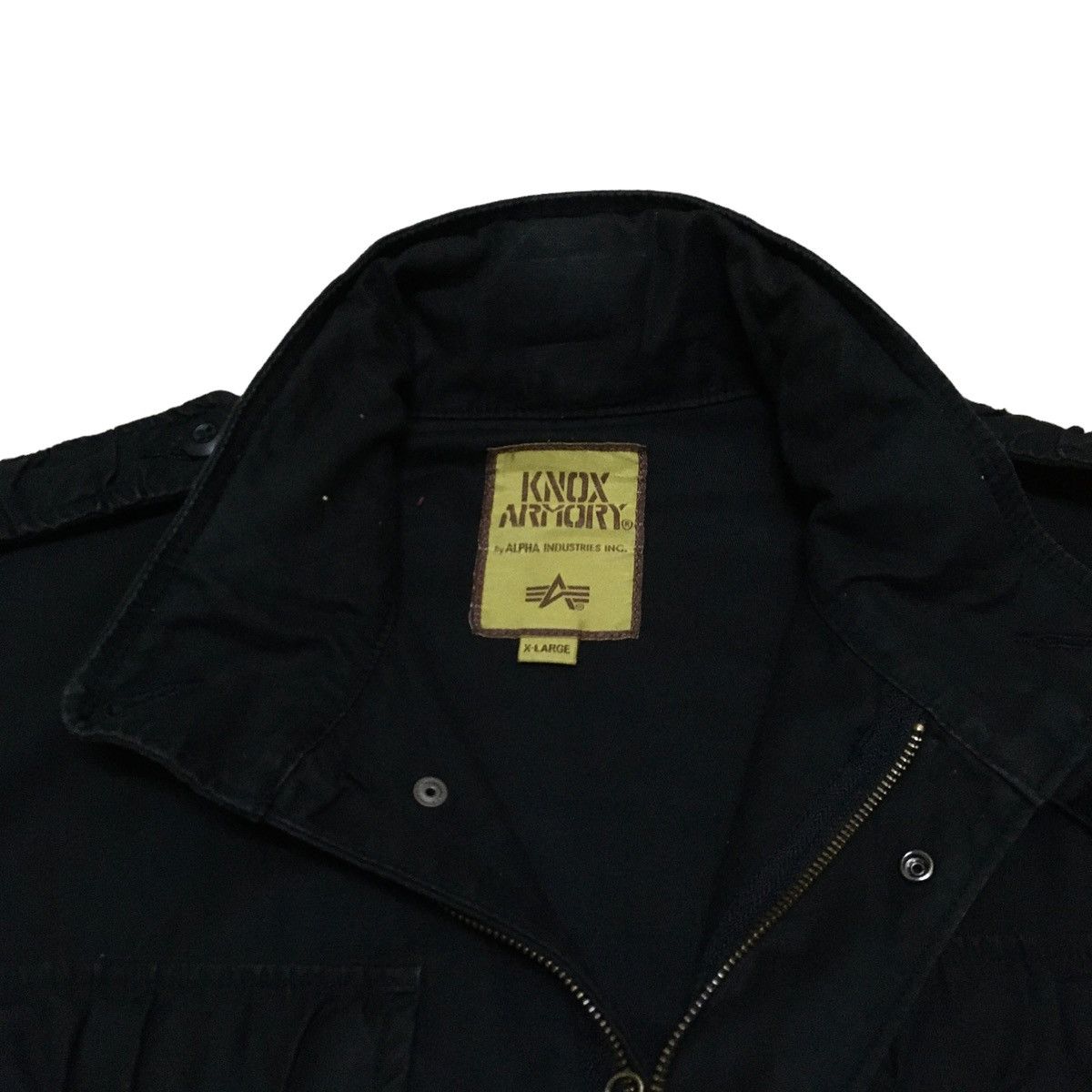 Alpha Industries Rare Vintage Alpha Industries Knox Armory Army Jacket 1990s Size US XL / EU 56 / 4 - 6 Thumbnail
