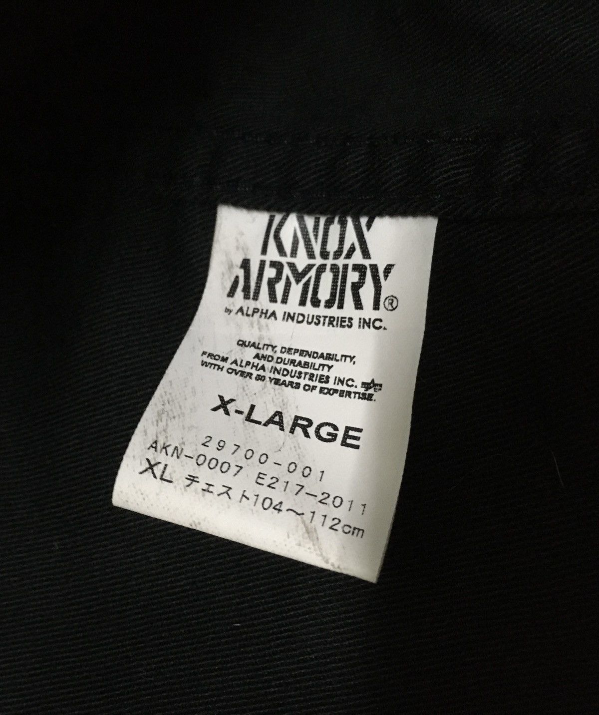 Alpha Industries Rare Vintage Alpha Industries Knox Armory Army Jacket 1990s Size US XL / EU 56 / 4 - 7 Thumbnail
