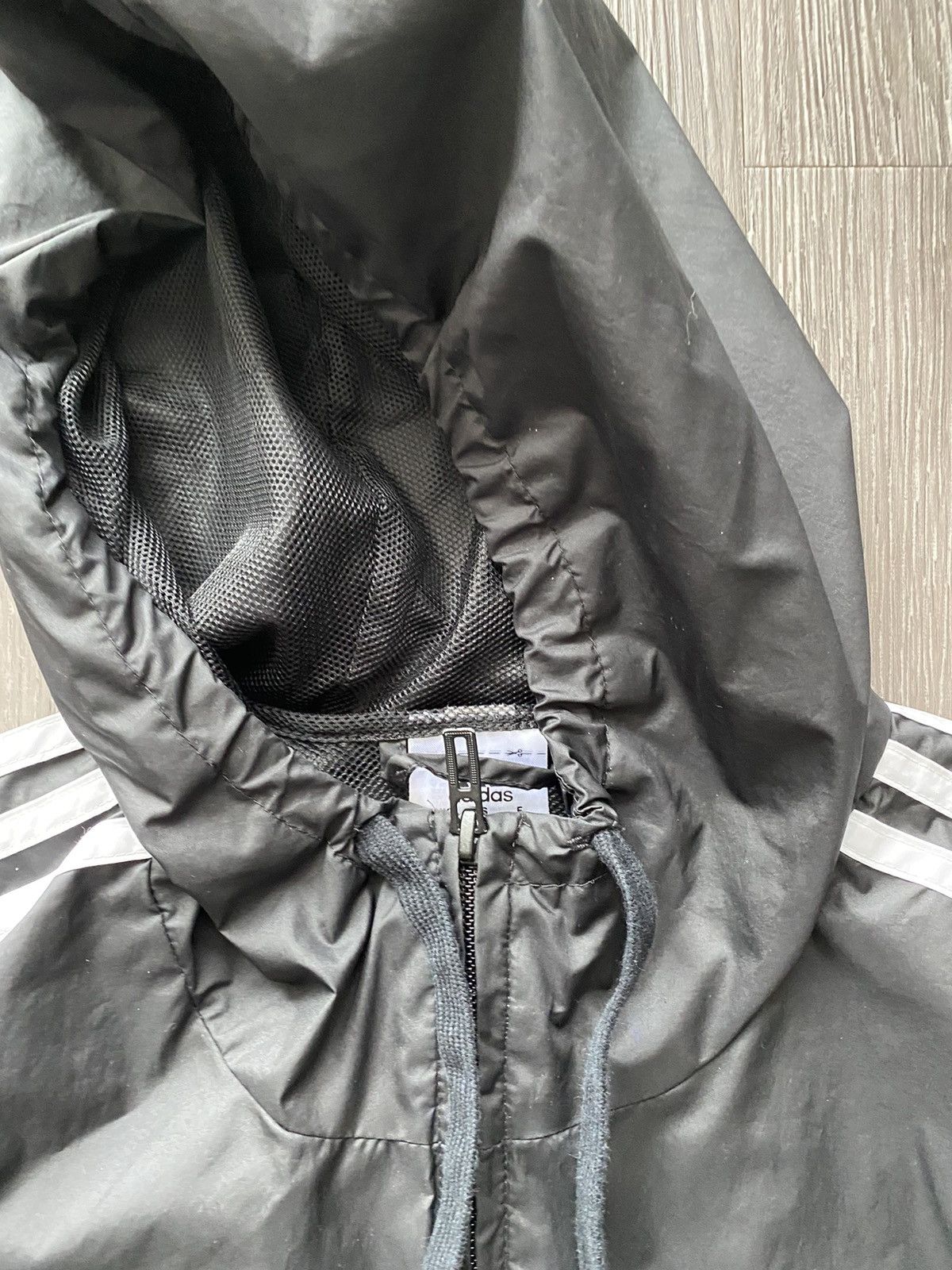 Adidas Adidas Black Essentials Windbreaker Jacket Hood Size US M / EU 48-50 / 2 - 5 Thumbnail