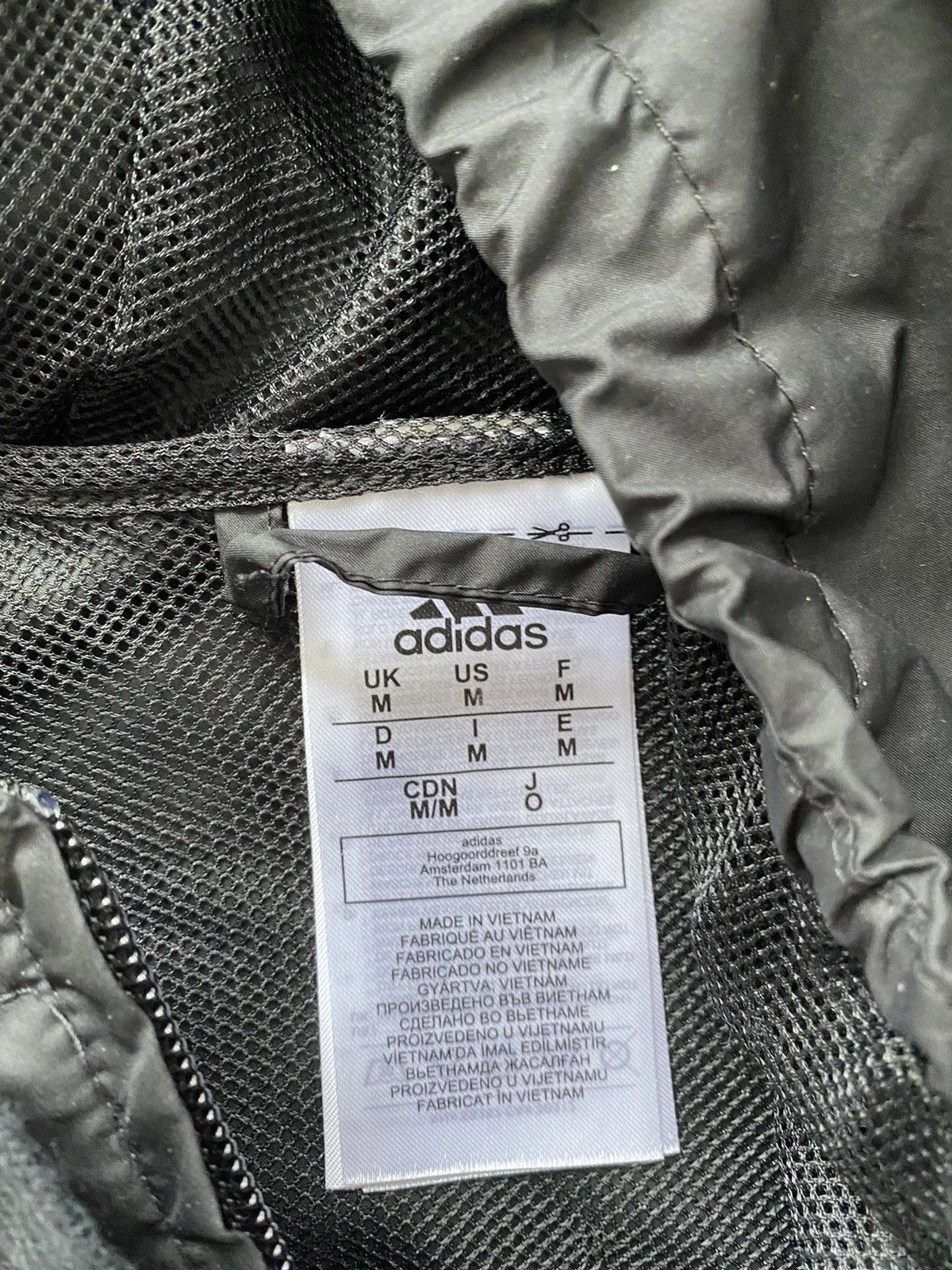 Adidas Adidas Black Essentials Windbreaker Jacket Hood Size US M / EU 48-50 / 2 - 4 Thumbnail