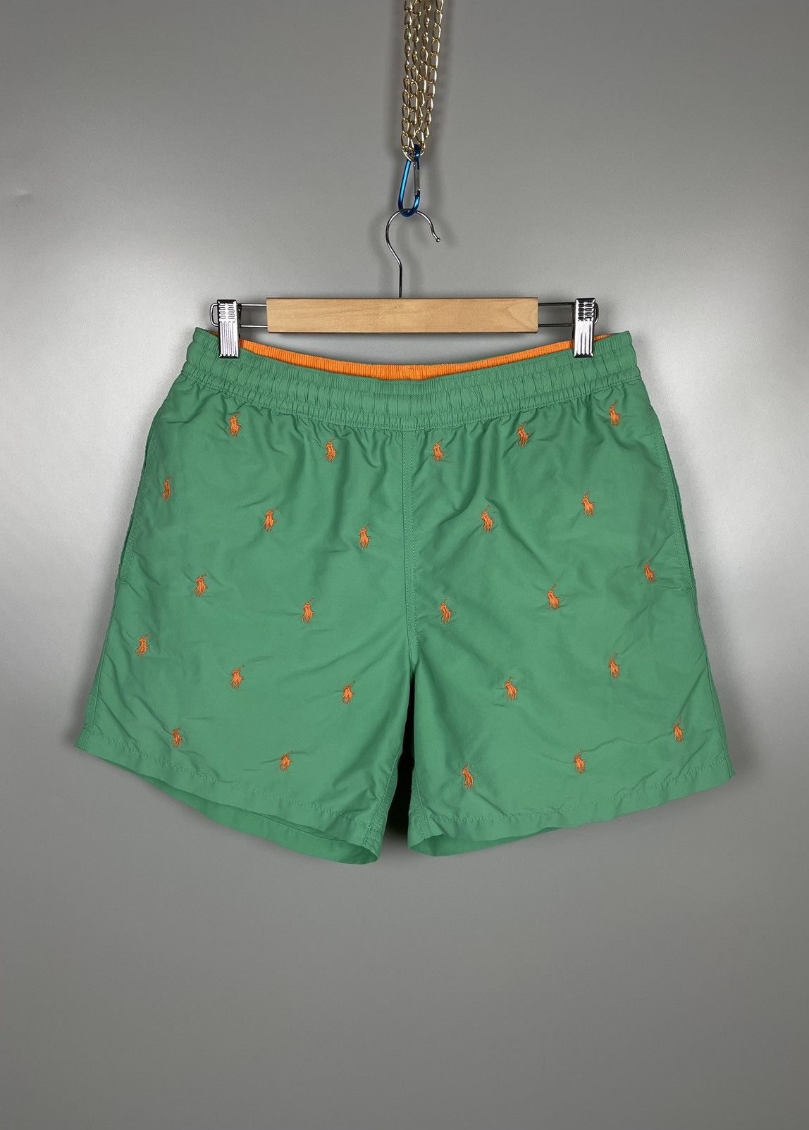 Polo Ralph Lauren Polo Ralph Lauren Monogram Shorts Size US 34 / EU 50 - 1 Thumbnail