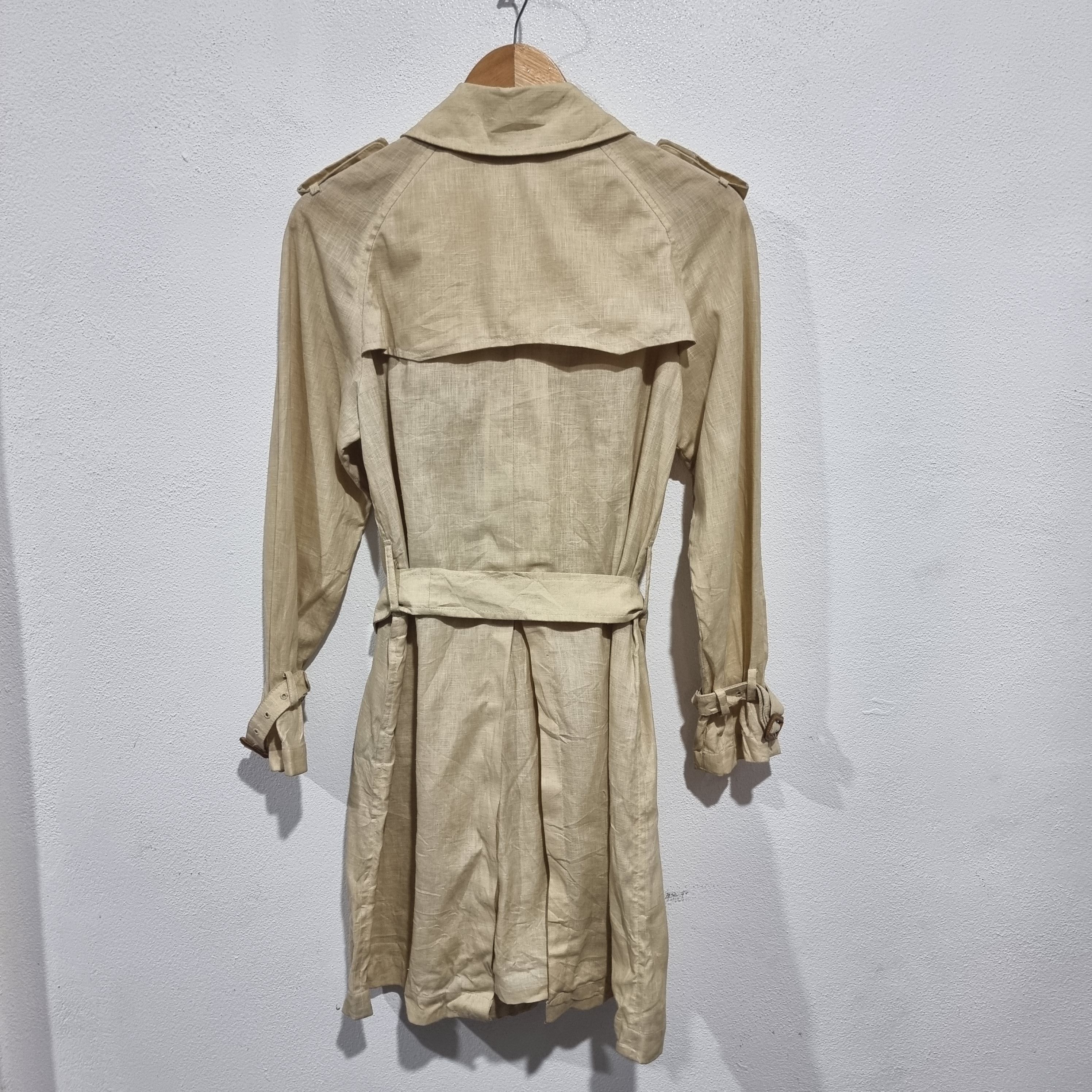 Kiko Kostadinov Beige Trench Coat-Tailoring-Archive Designer