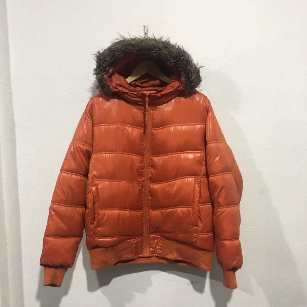 GU × Japanese Brand Puffer jacket orange Size US M / EU 48-50 / 2 - 2 Thumbnail