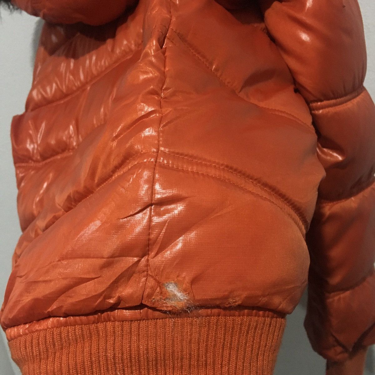 GU × Japanese Brand Puffer jacket orange Size US M / EU 48-50 / 2 - 4 Thumbnail