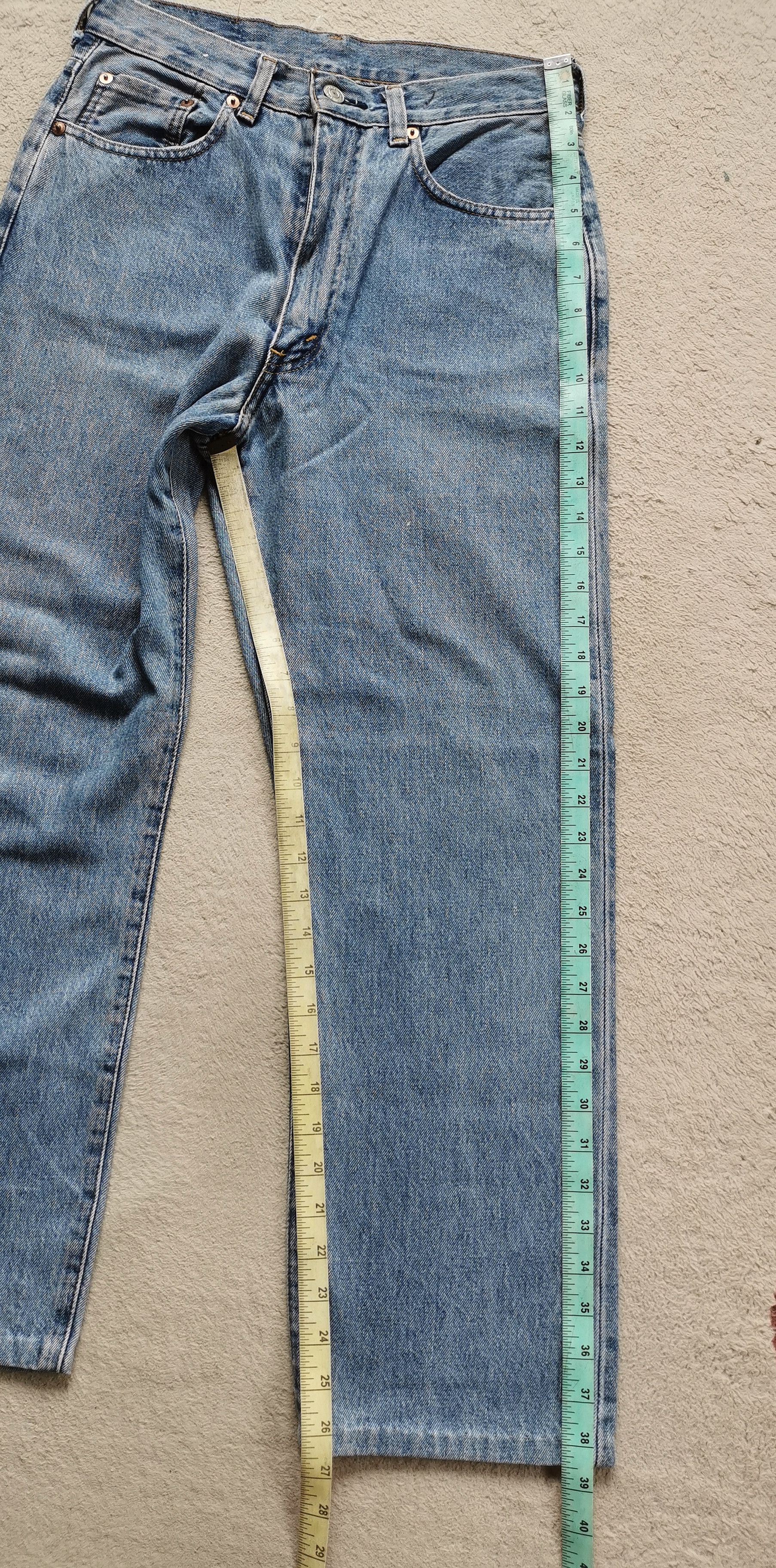 LVC × Levi's × Vintage Vintage Levis W701Z Big E Selvedge Jeans Size US 28 / EU 44 - 10 Thumbnail