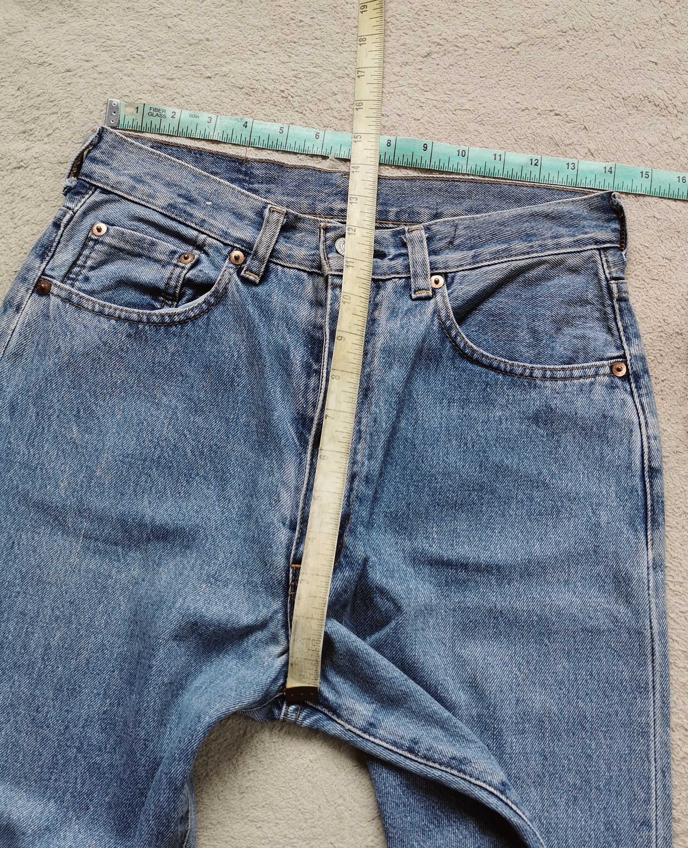LVC × Levi's × Vintage Vintage Levis W701Z Big E Selvedge Jeans Size US 28 / EU 44 - 8 Thumbnail