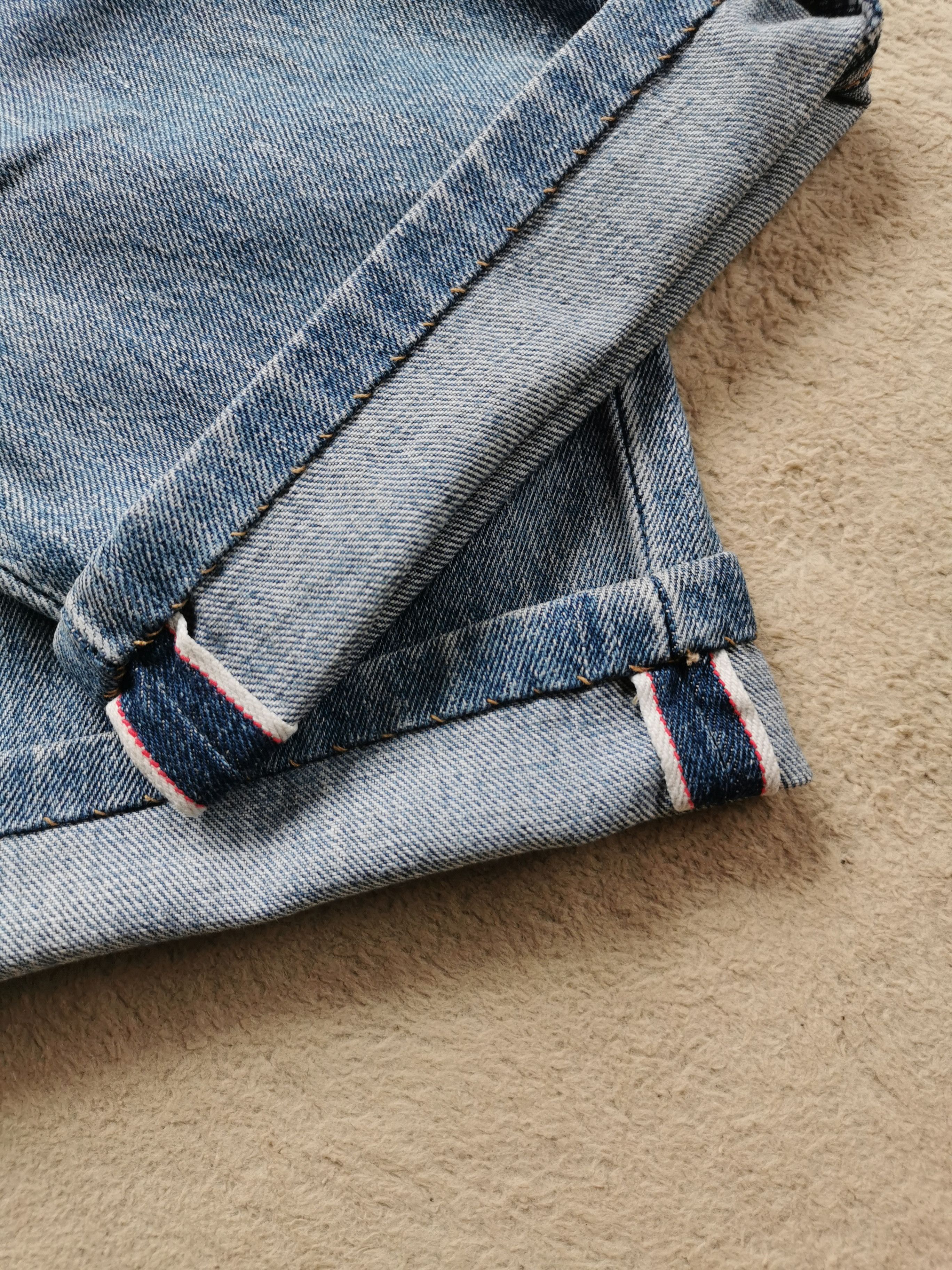image of Levis W701Z Big E Selvedge Jeans in Faded Blue, Men's (Size 28)