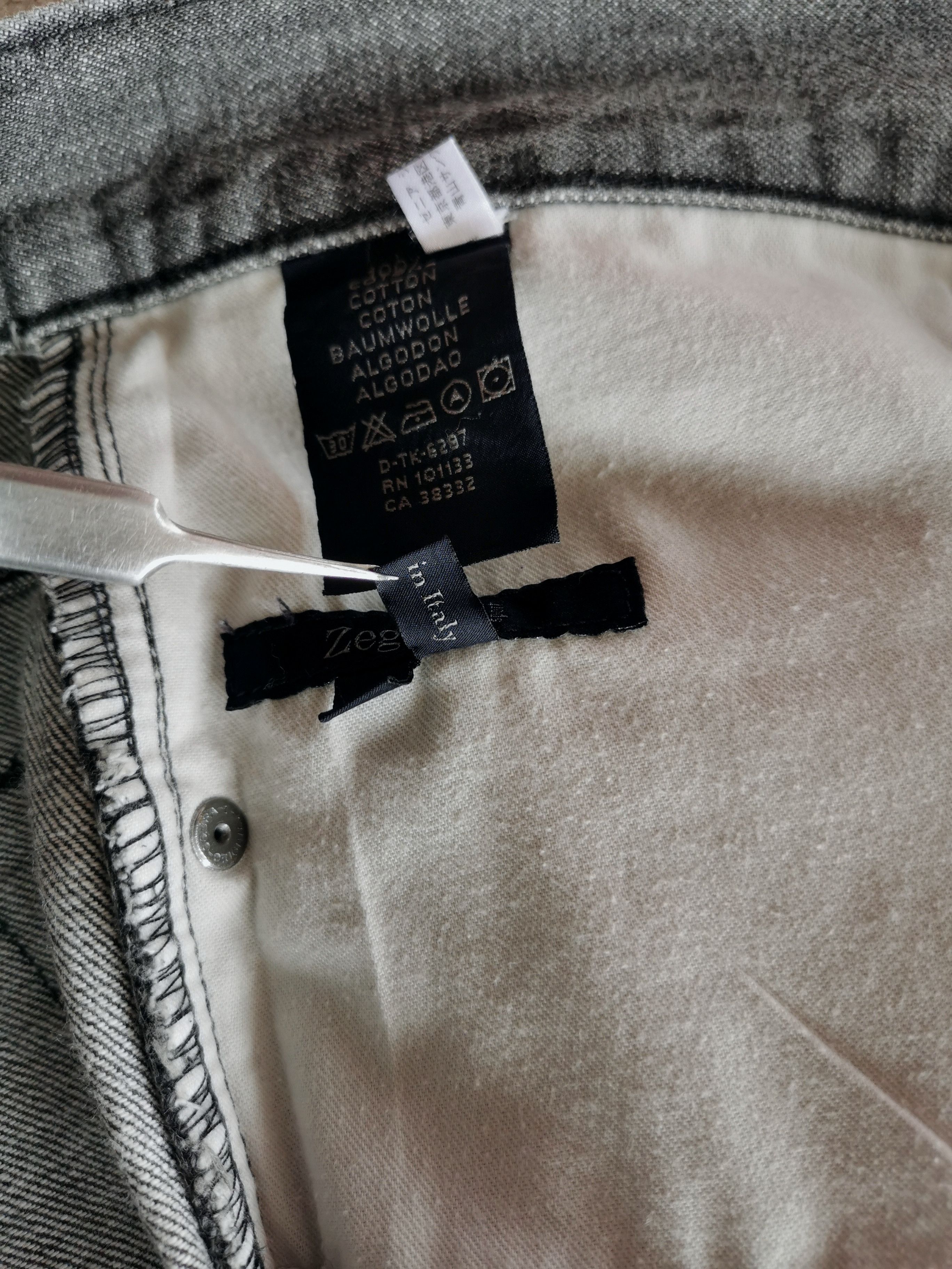 Ermenegildo Zegna Zegna Sport Grey Jeans Size US 36 / EU 52 - 5 Thumbnail