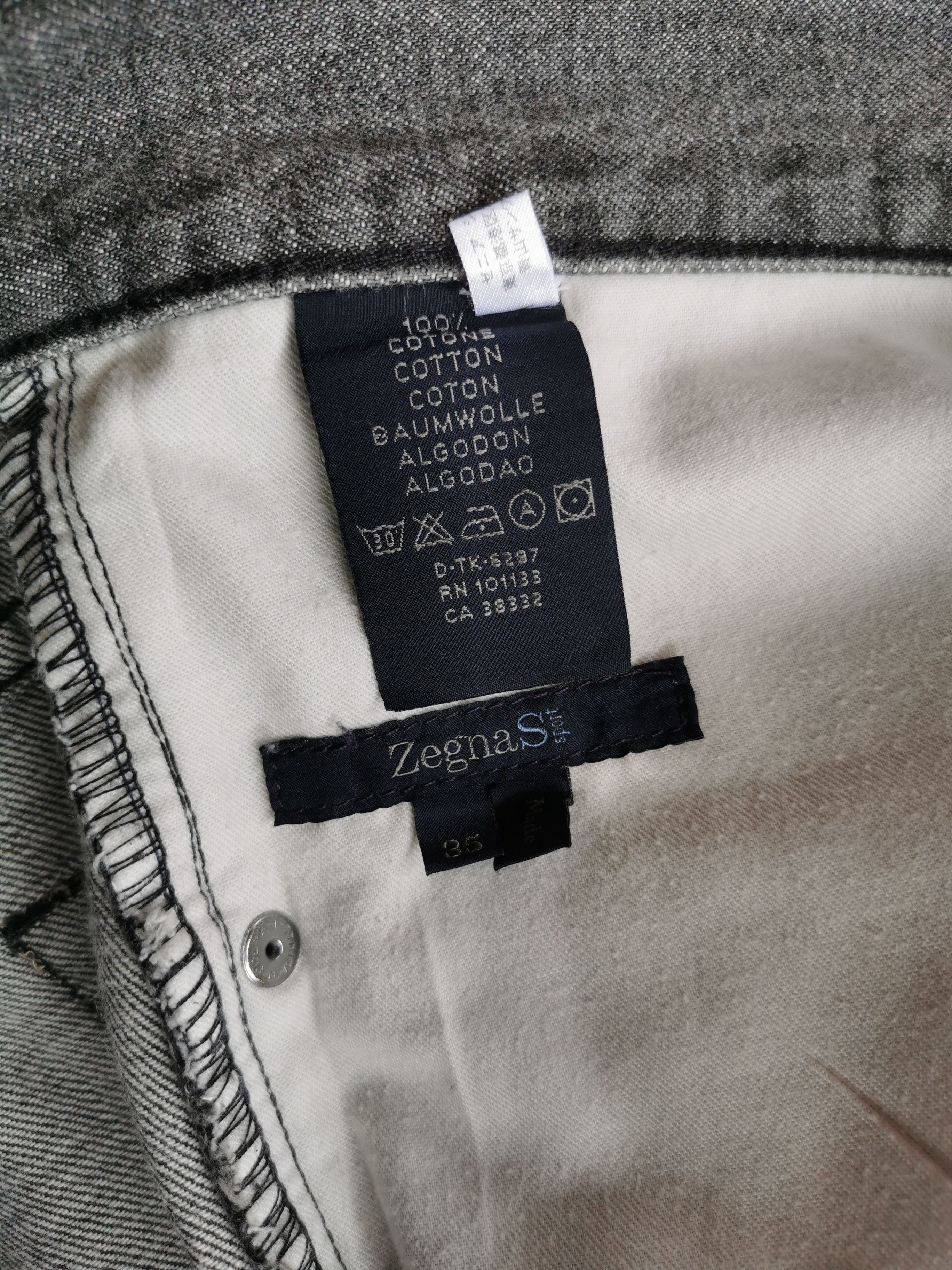 Ermenegildo Zegna Zegna Sport Grey Jeans Size US 36 / EU 52 - 6 Thumbnail