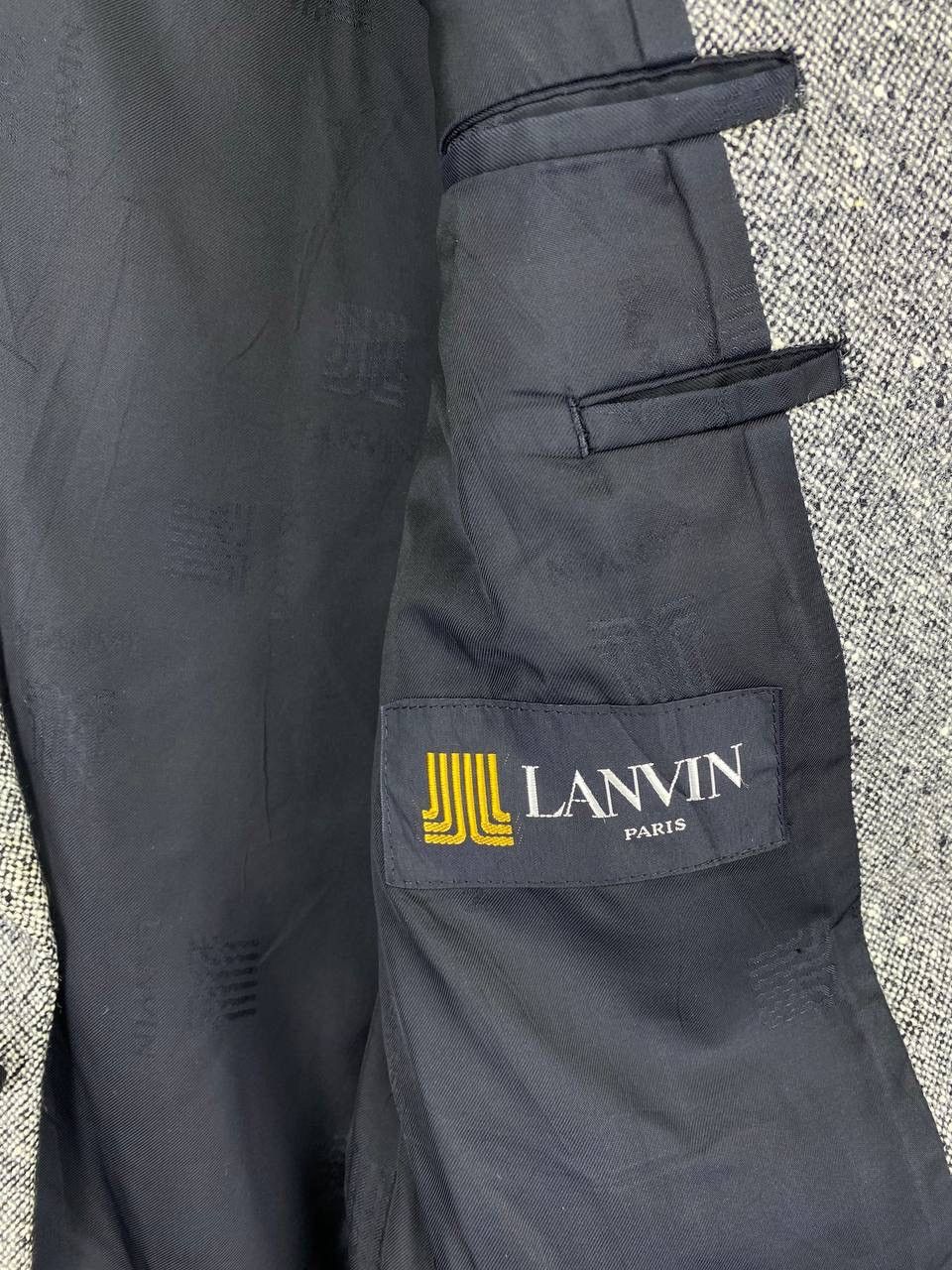 Lanvin Vintage Lanvin Paris Designer Wool Blazers Coats Jacket Size S / US 4 / IT 40 - 6 Thumbnail