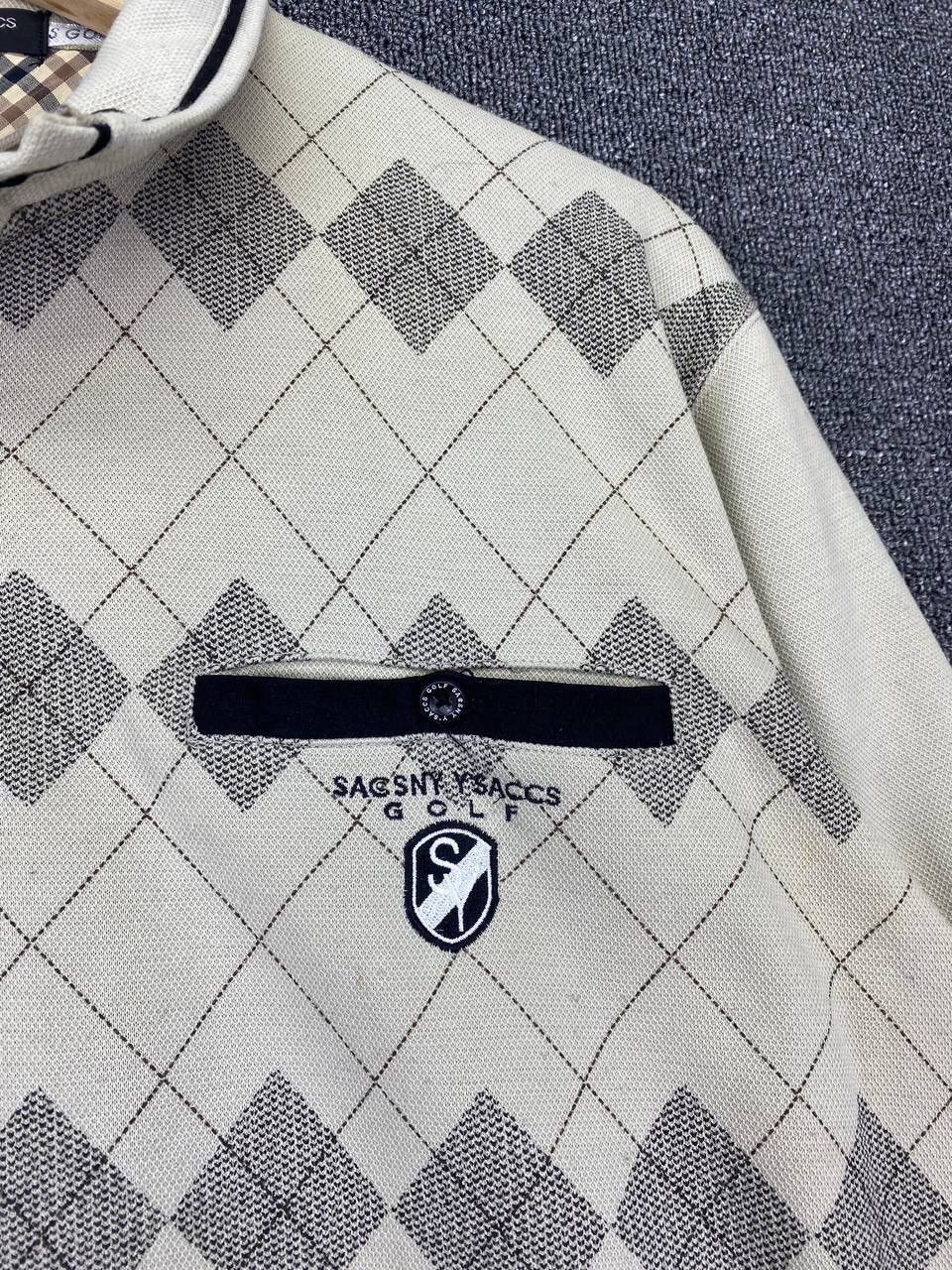 Yohji Yamamoto Vintage SACSNY Y’SACCS Golf By Yohji Yamamoto Sweatshirt Size US L / EU 52-54 / 3 - 3 Thumbnail