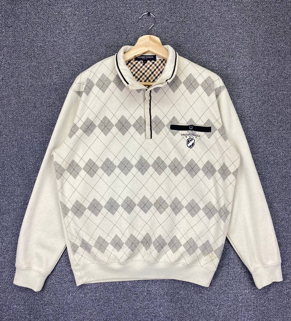 Yohji Yamamoto Vintage SACSNY Y’SACCS Golf By Yohji Yamamoto Sweatshirt Size US L / EU 52-54 / 3 - 1 Thumbnail