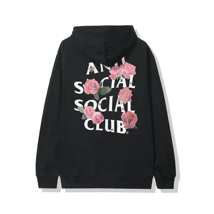 Anti social social club Smells bad black hoodie