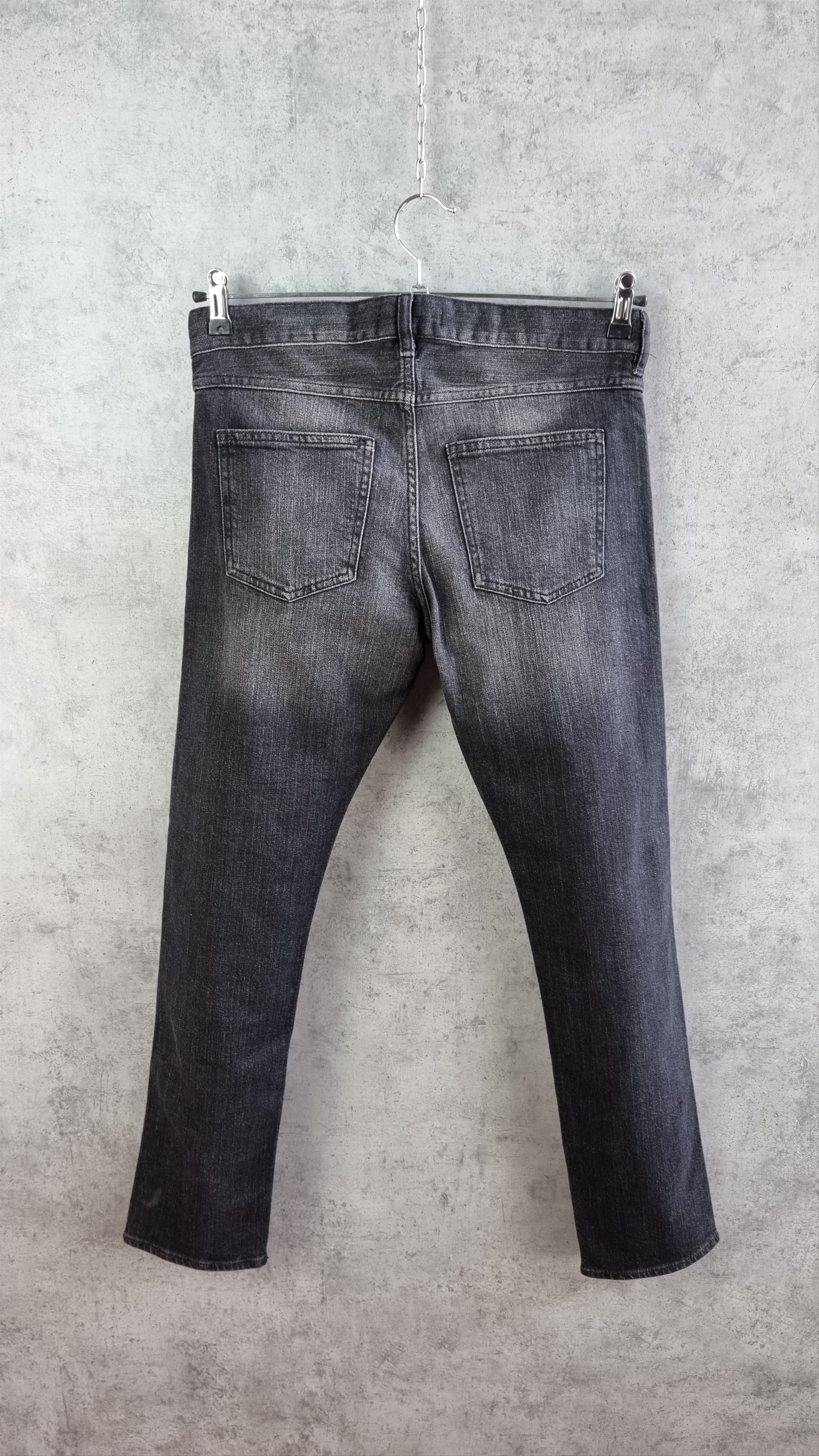 Isabel Marant Isabel Marant Faded Design Embroidery Stripes Skinny Jeans Size US 30 / EU 46 - 16 Thumbnail