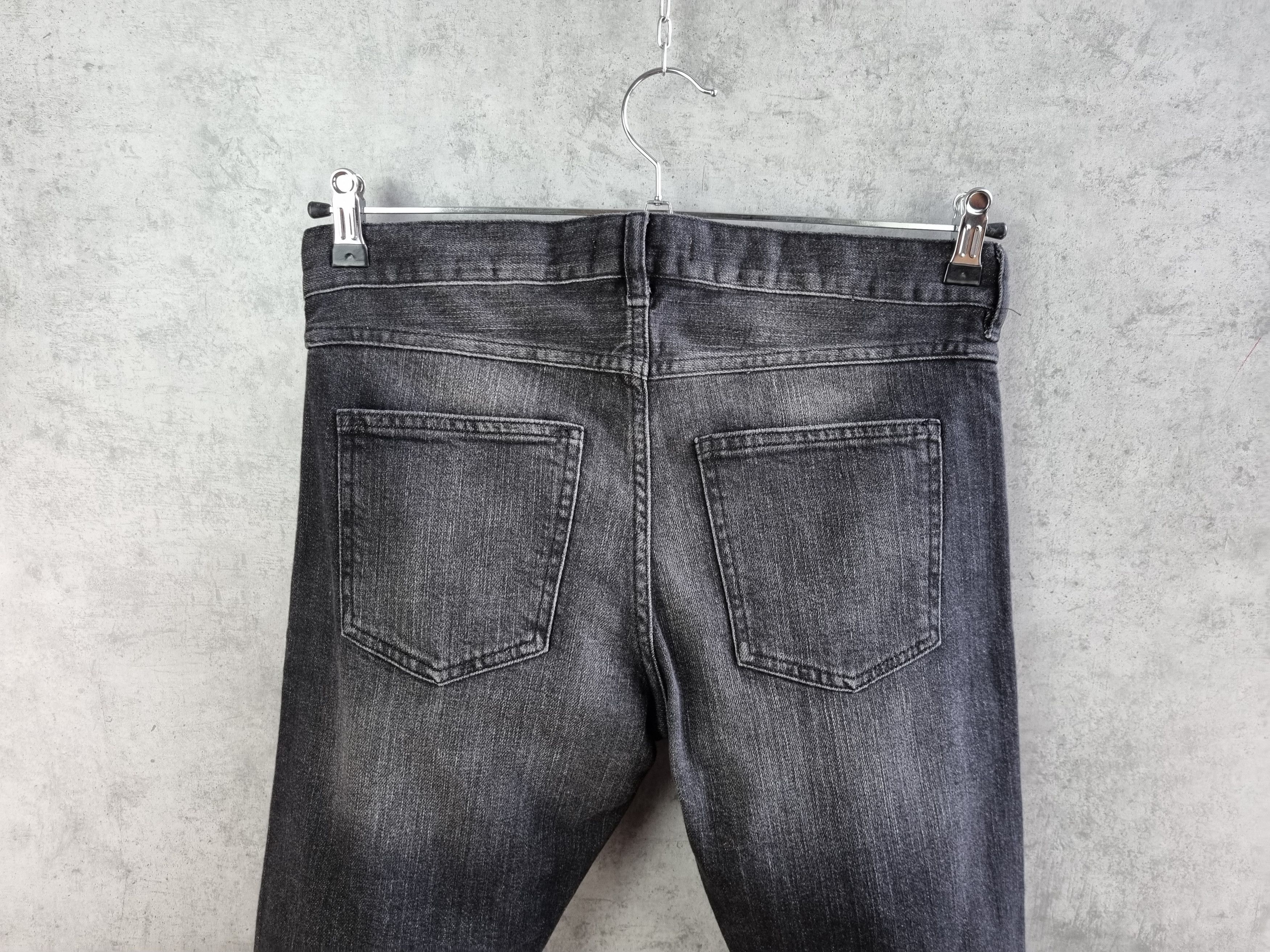 Isabel Marant Isabel Marant Faded Design Embroidery Stripes Skinny Jeans Size US 30 / EU 46 - 10 Thumbnail