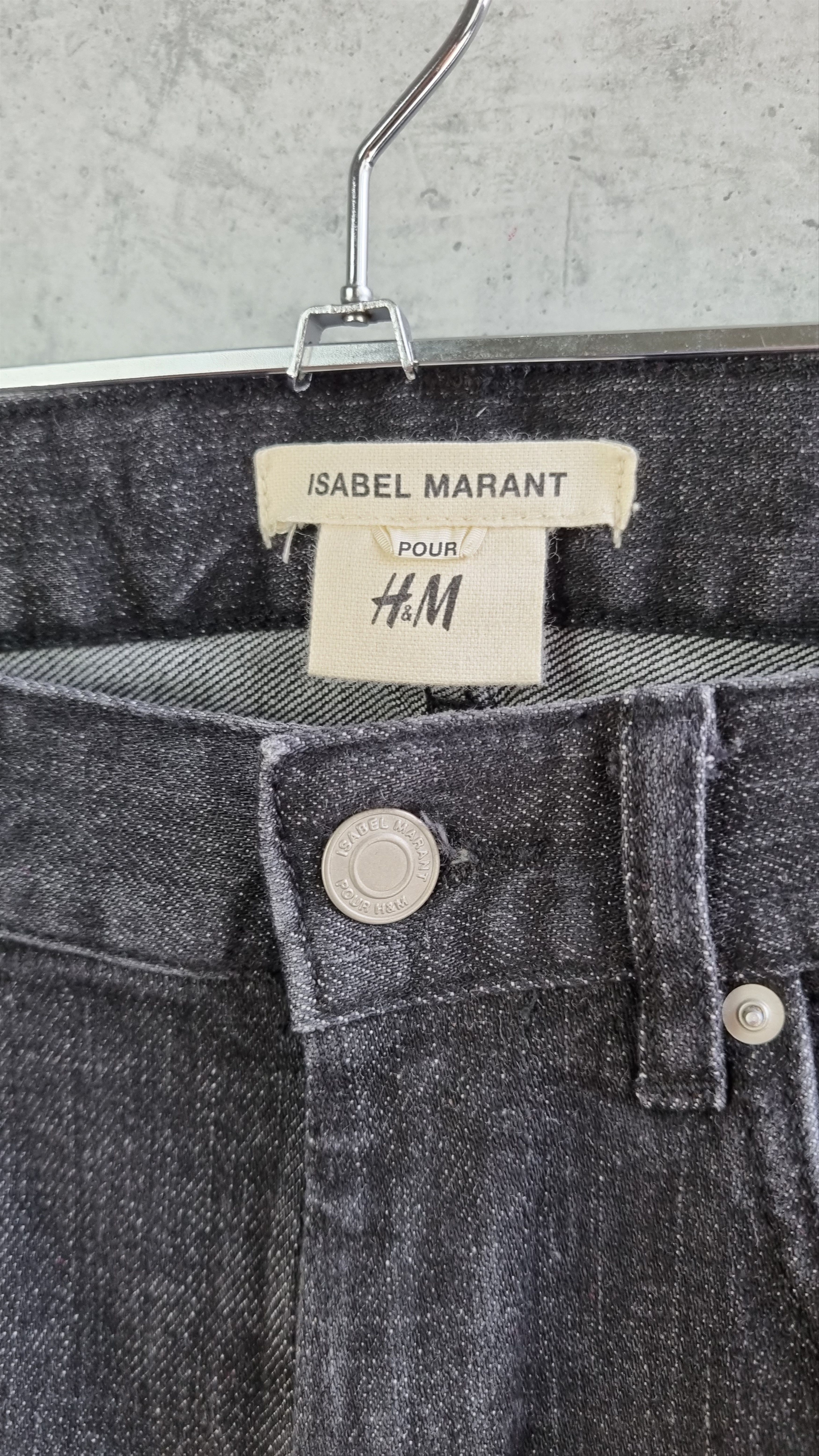 Isabel Marant Isabel Marant Faded Design Embroidery Stripes Skinny Jeans Size US 30 / EU 46 - 5 Thumbnail