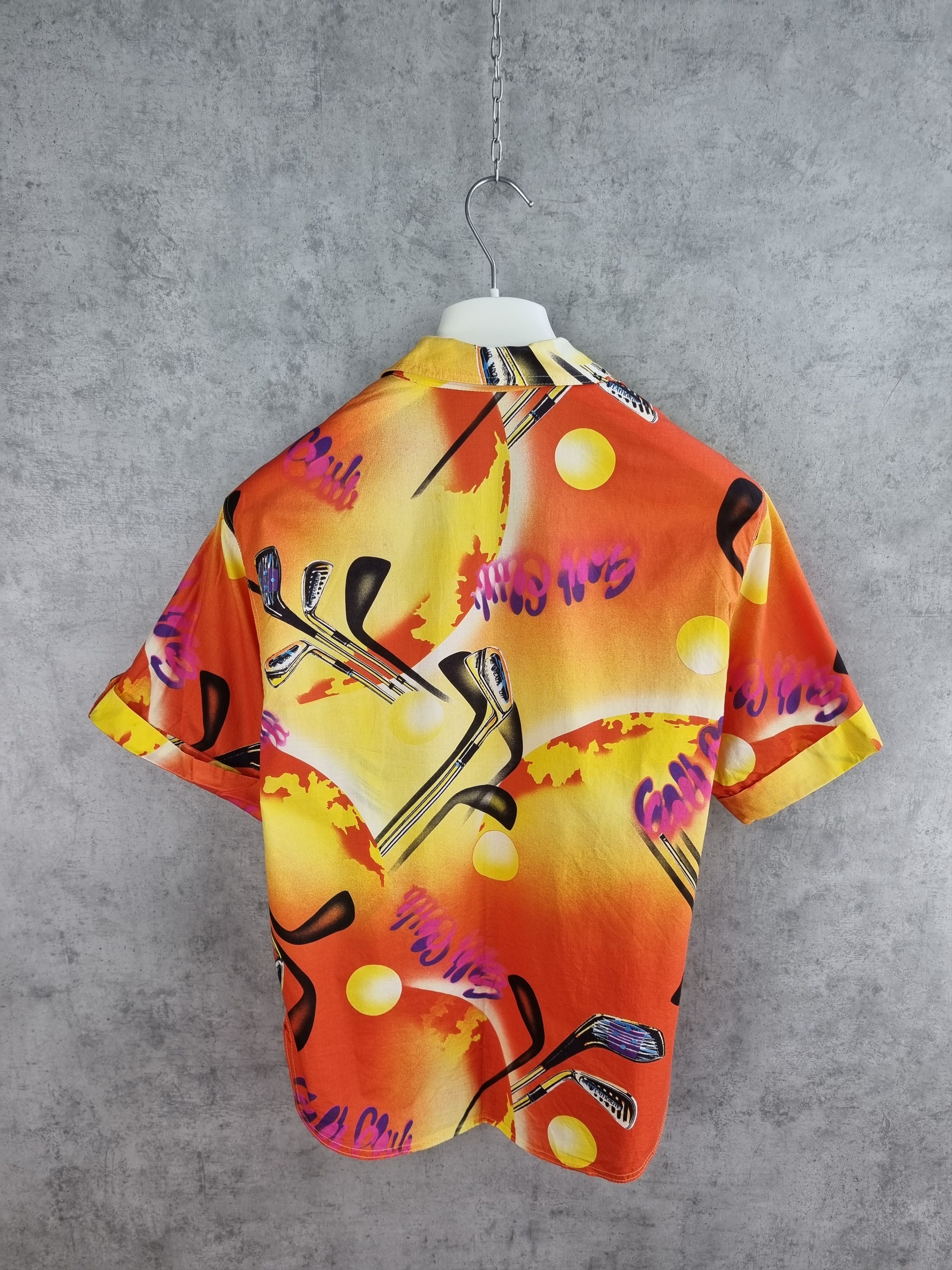 Vintage 🎳 Bowling Austrian Attractive Design Light Shirt Size US S / EU 44-46 / 1 - 3 Thumbnail