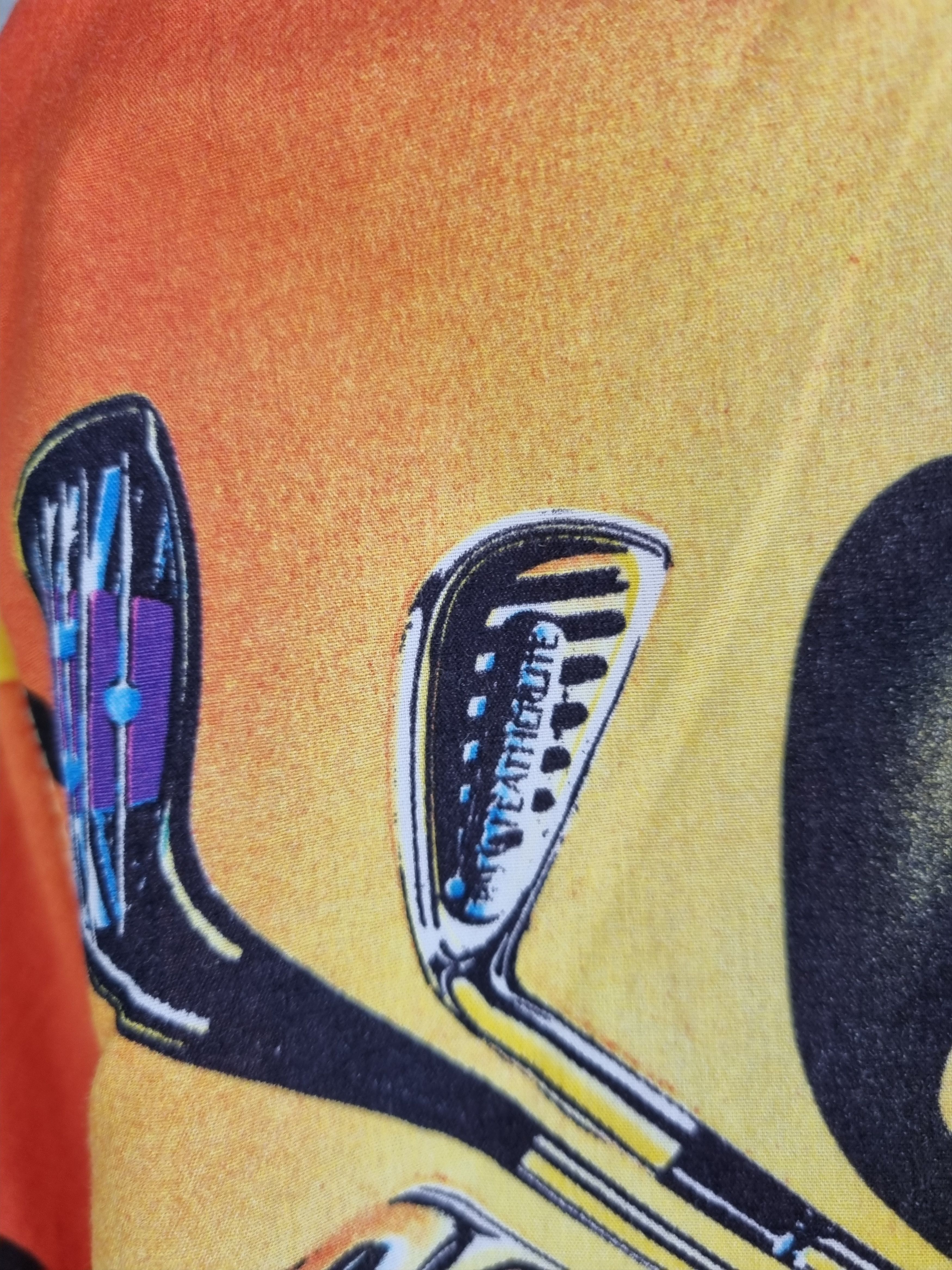 Vintage 🎳 Bowling Austrian Attractive Design Light Shirt Size US S / EU 44-46 / 1 - 4 Thumbnail