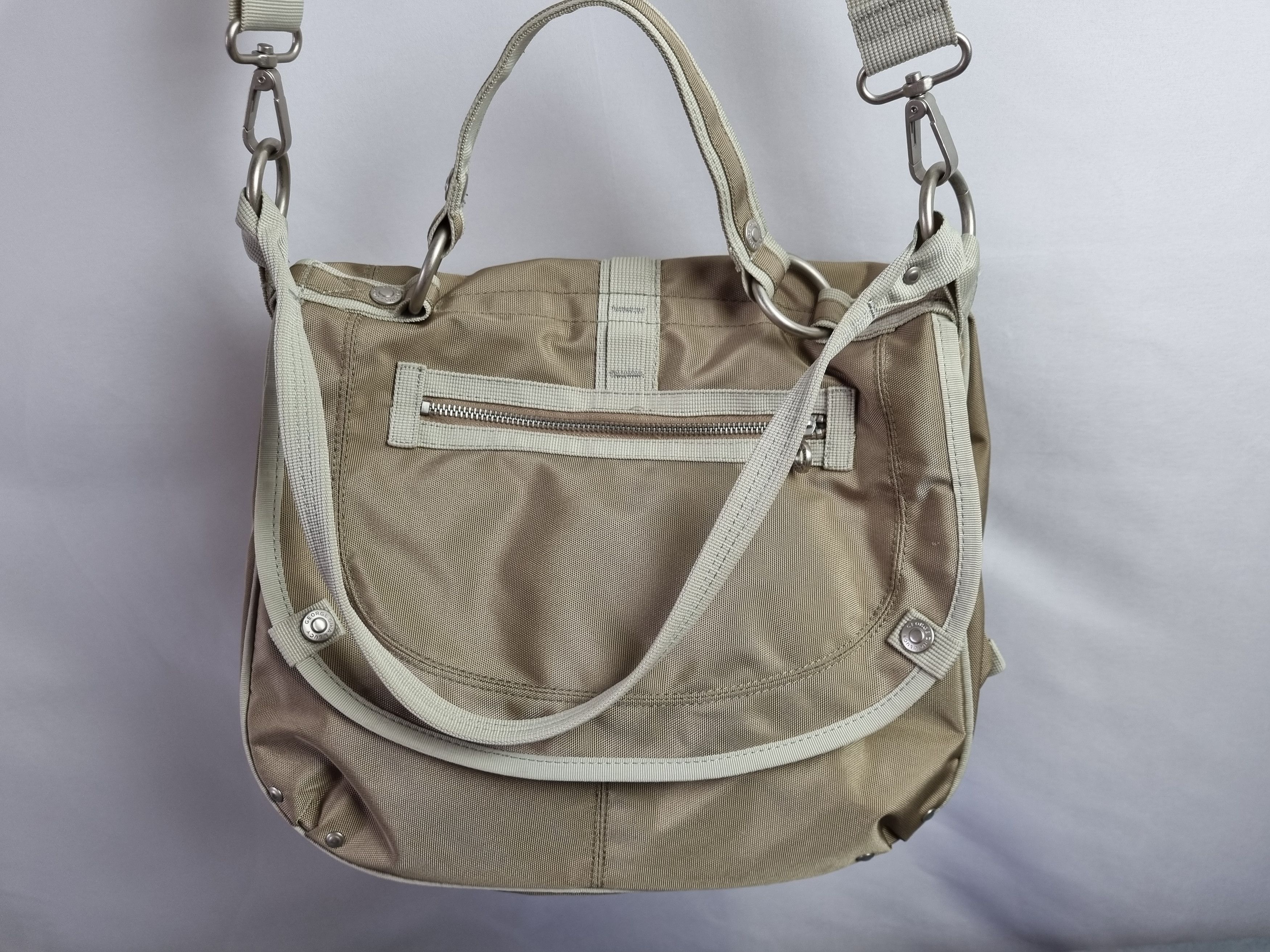 Japanese Brand GGL Multi-pockets Shoulder Bag ''Feeling Blue'' Crossbody Size ONE SIZE - 4 Thumbnail