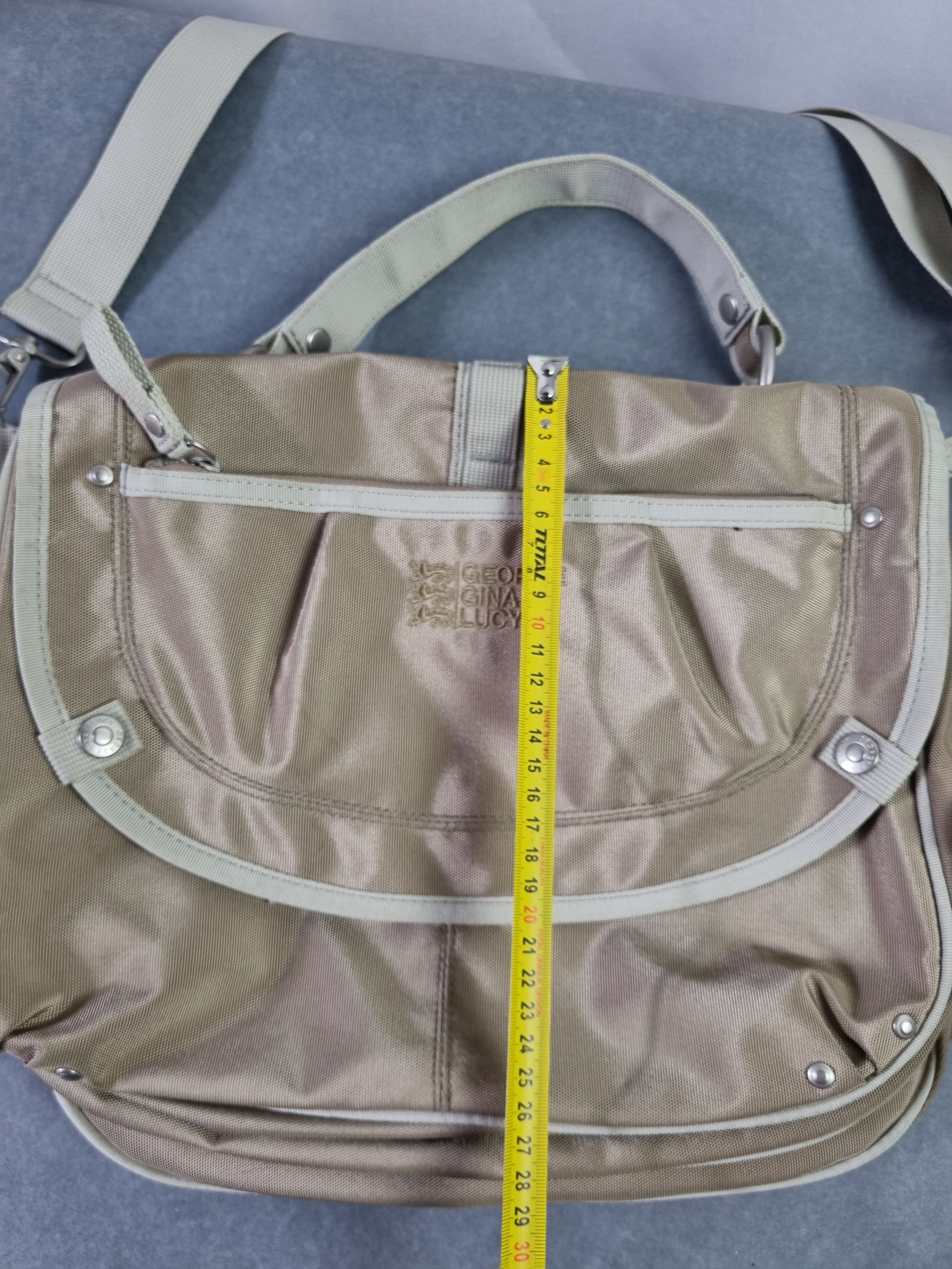 Japanese Brand GGL Multi-pockets Shoulder Bag ''Feeling Blue'' Crossbody Size ONE SIZE - 17 Thumbnail