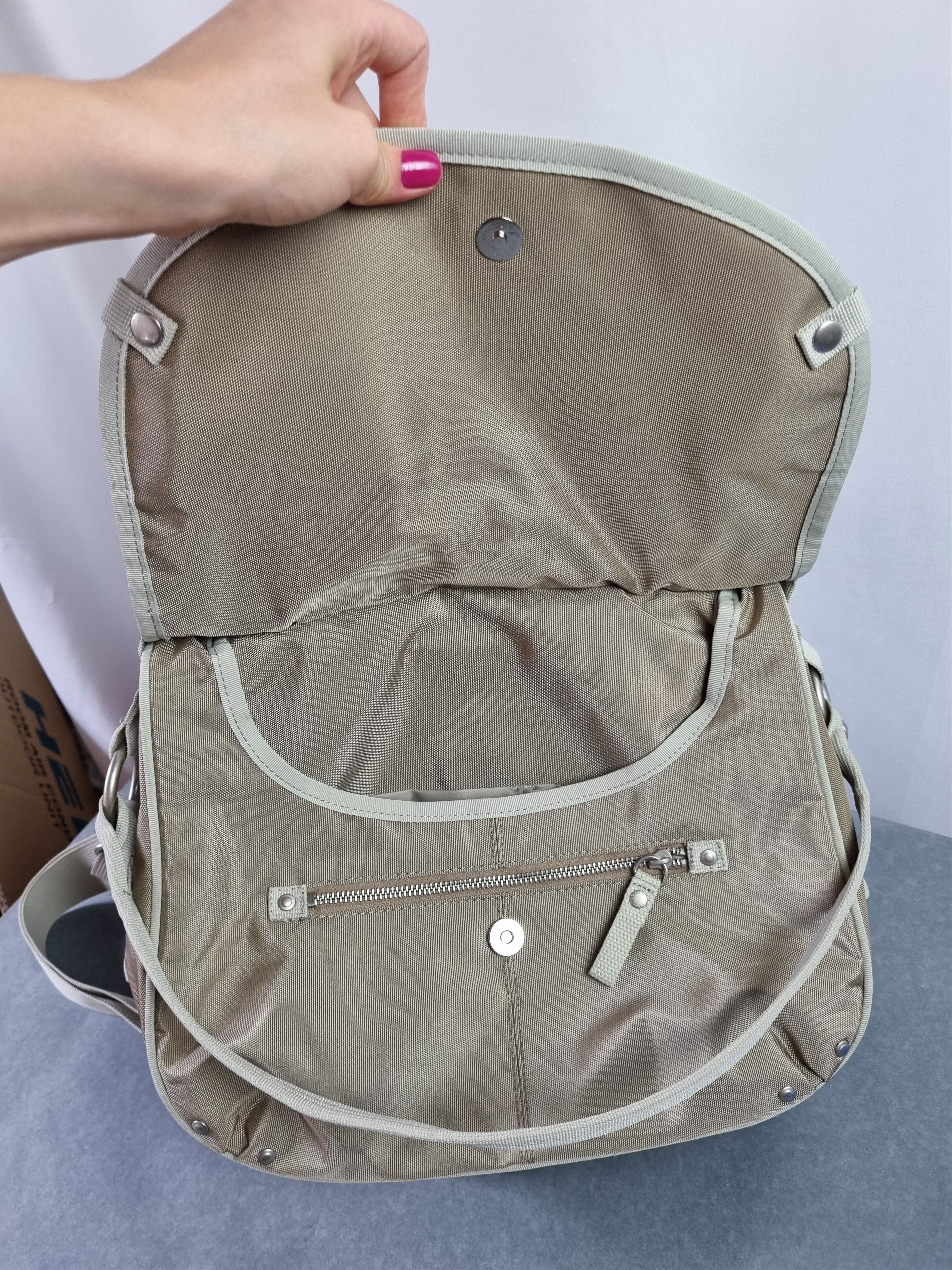 Japanese Brand GGL Multi-pockets Shoulder Bag ''Feeling Blue'' Crossbody Size ONE SIZE - 13 Thumbnail