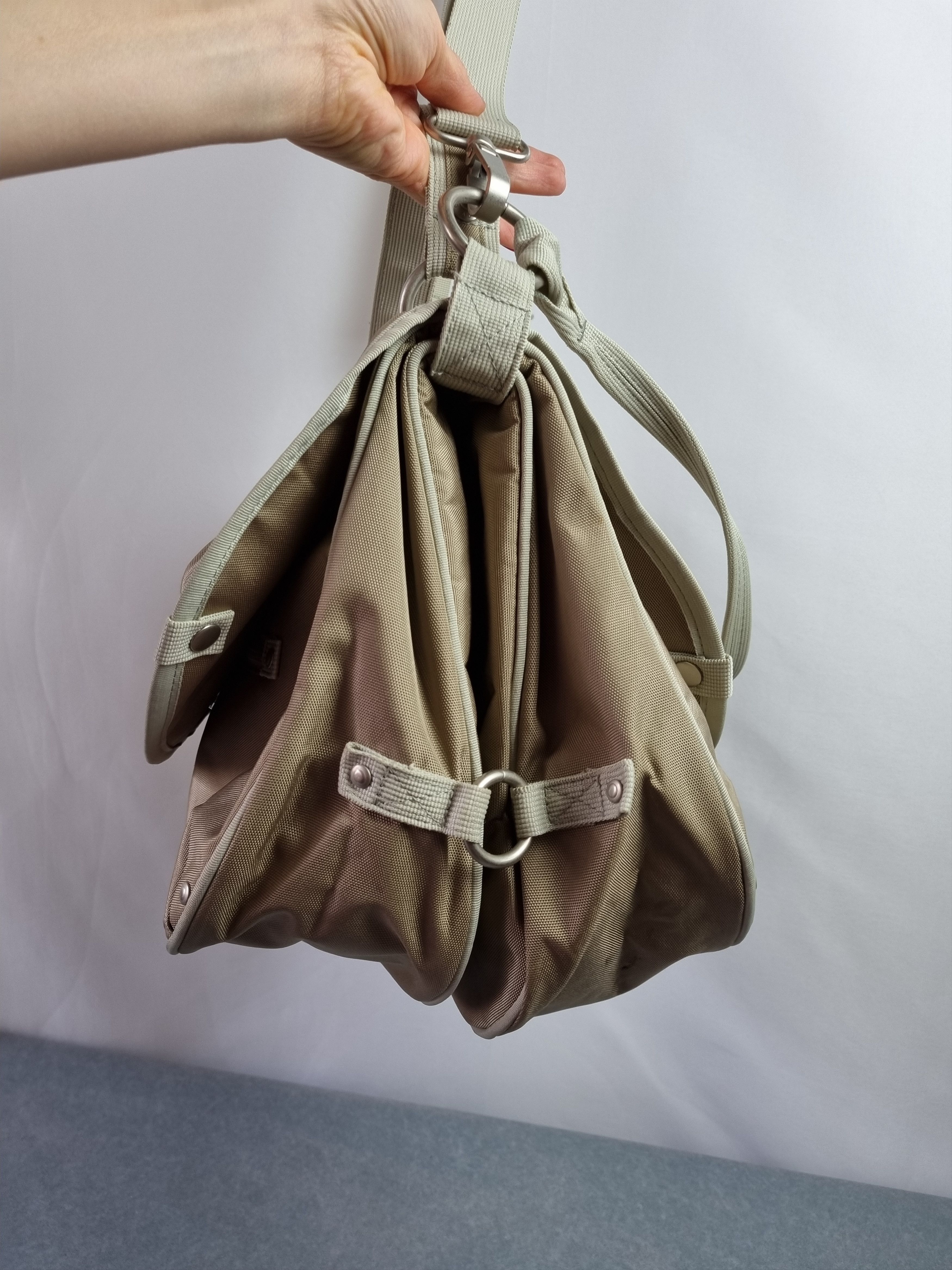 Japanese Brand GGL Multi-pockets Shoulder Bag ''Feeling Blue'' Crossbody Size ONE SIZE - 5 Thumbnail