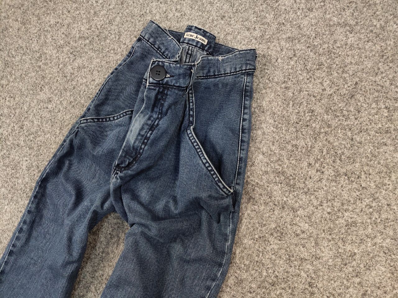 Acne Studios Vintage women Acne Studios Jeans carry Denim Size 36" / US 14 / IT 50 - 4 Thumbnail