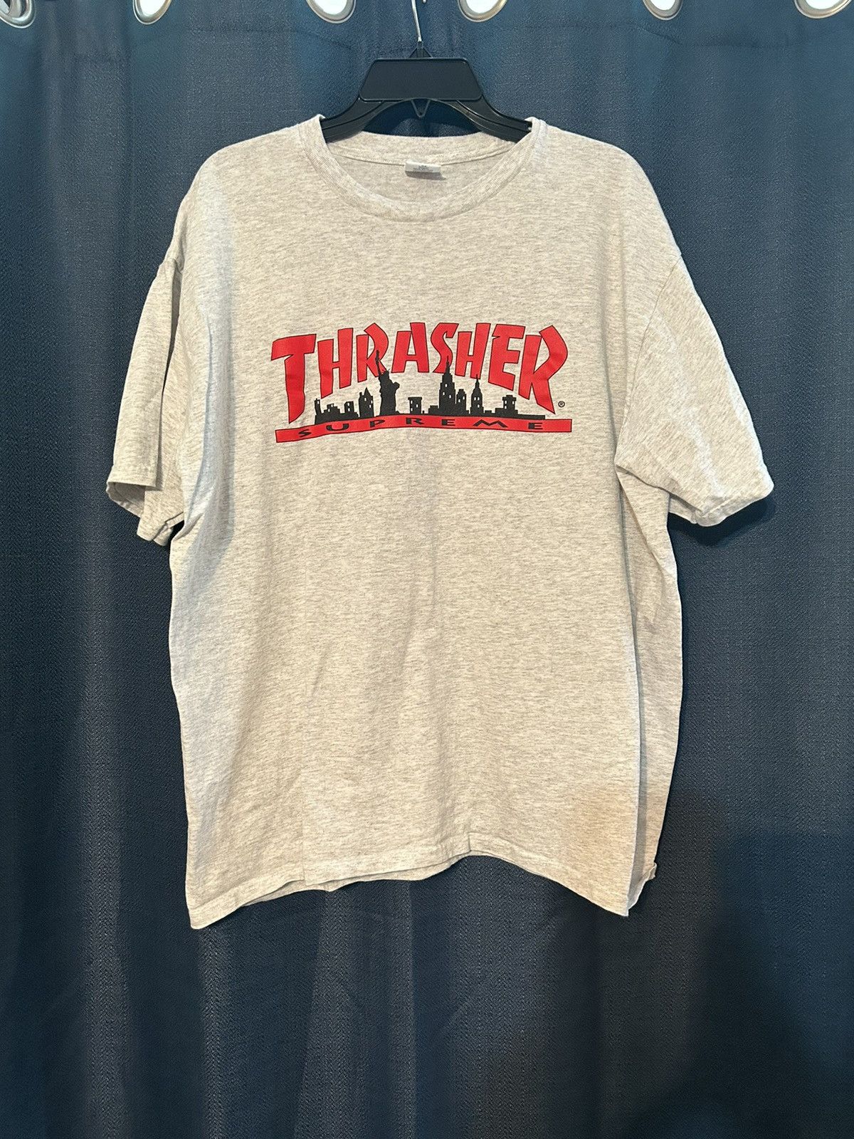 Supreme Thrasher Skyline Tee White | Size XLarge | eBay