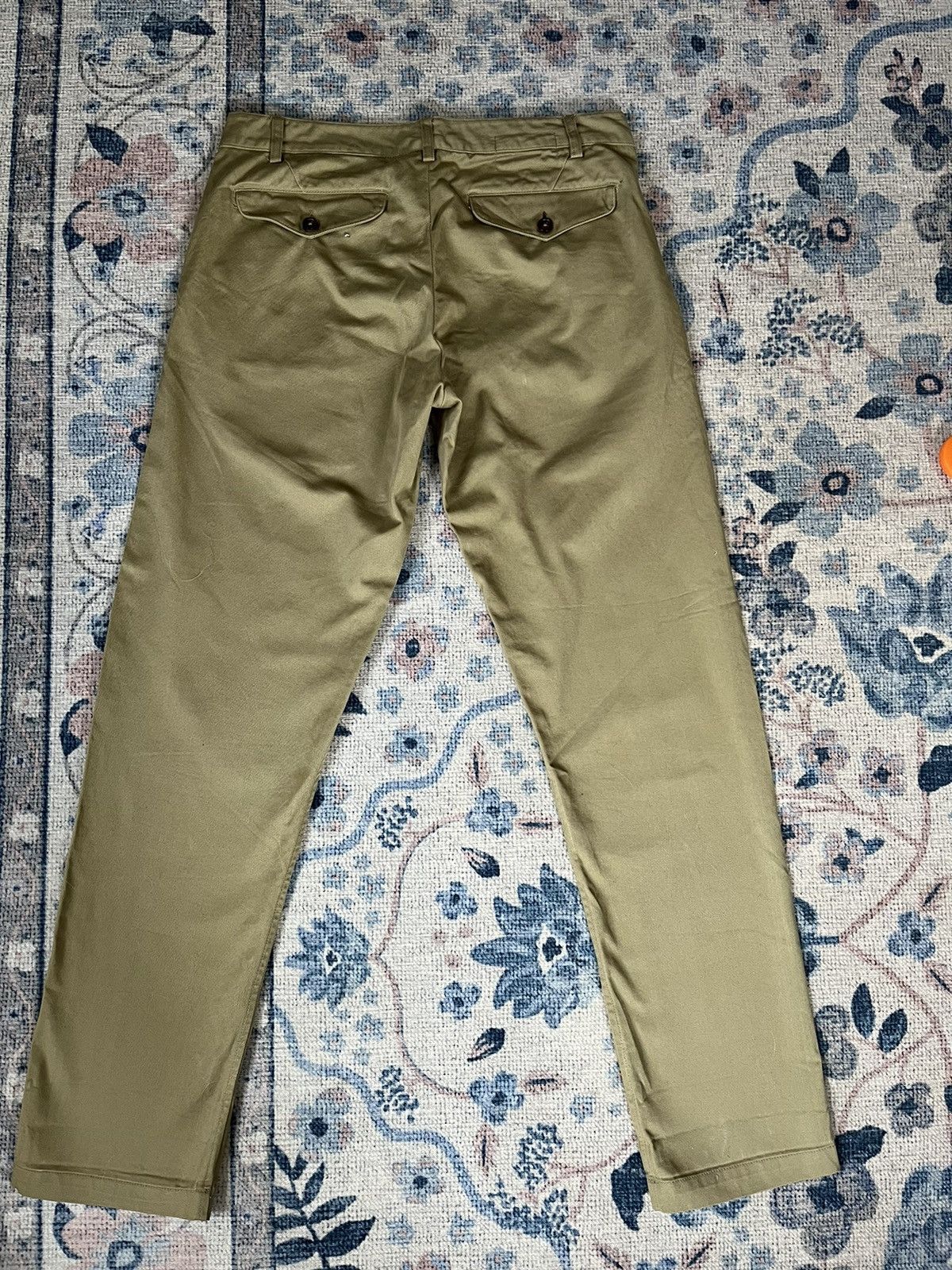 Universal Works Universal Works Chinos - Khaki Size US 32 / EU 48 - 2 Thumbnail