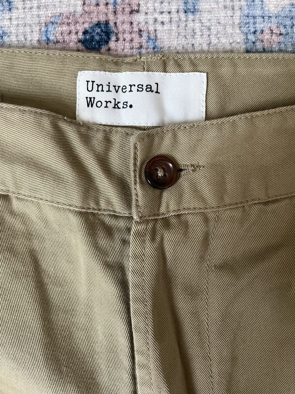 Universal Works Universal Works Chinos - Khaki Size US 32 / EU 48 - 3 Thumbnail