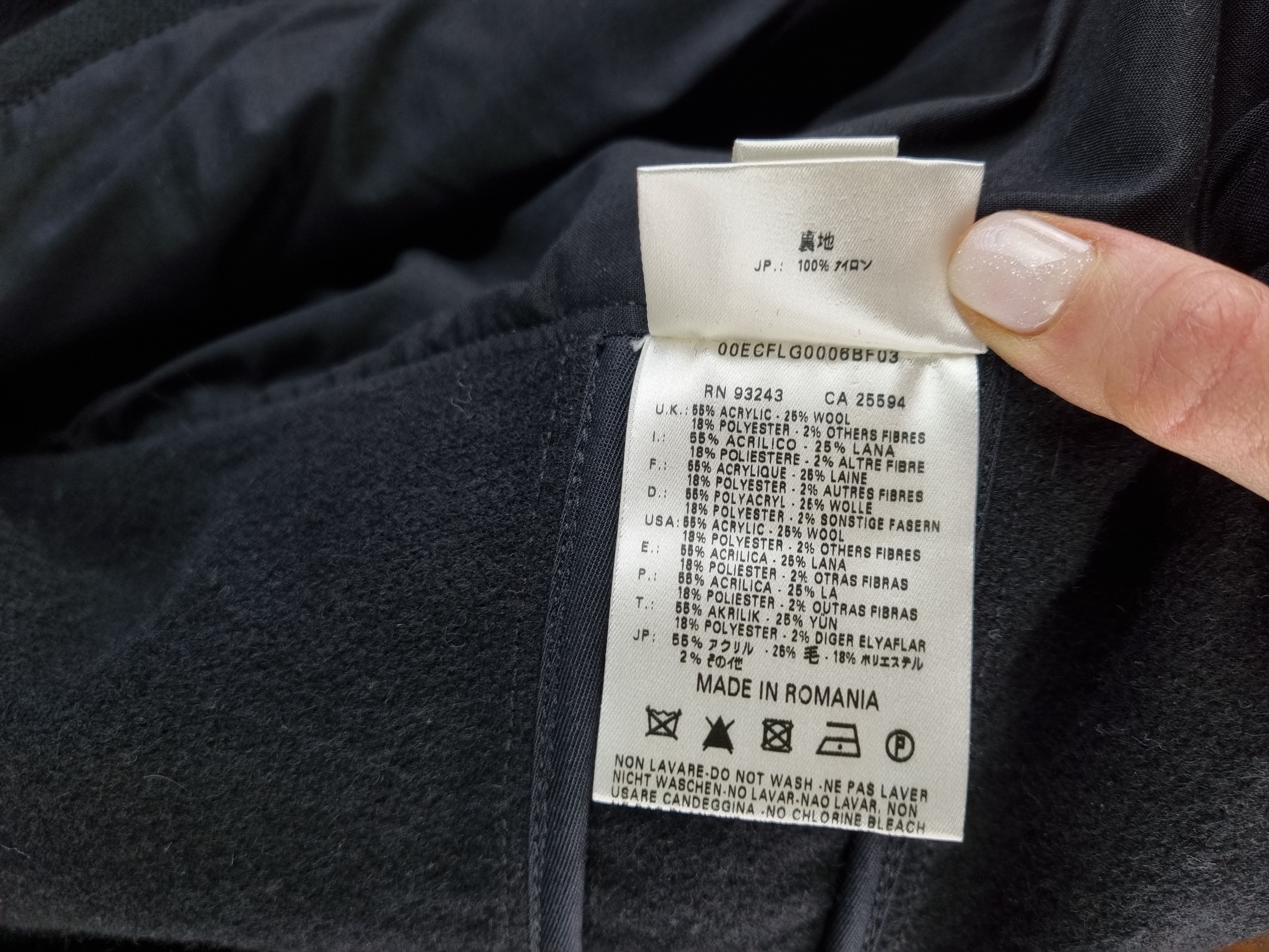 Diesel × Diesel Black Gold Diesel Double Breasted Wool Military Style Coat Size US M / EU 48-50 / 2 - 12 Thumbnail