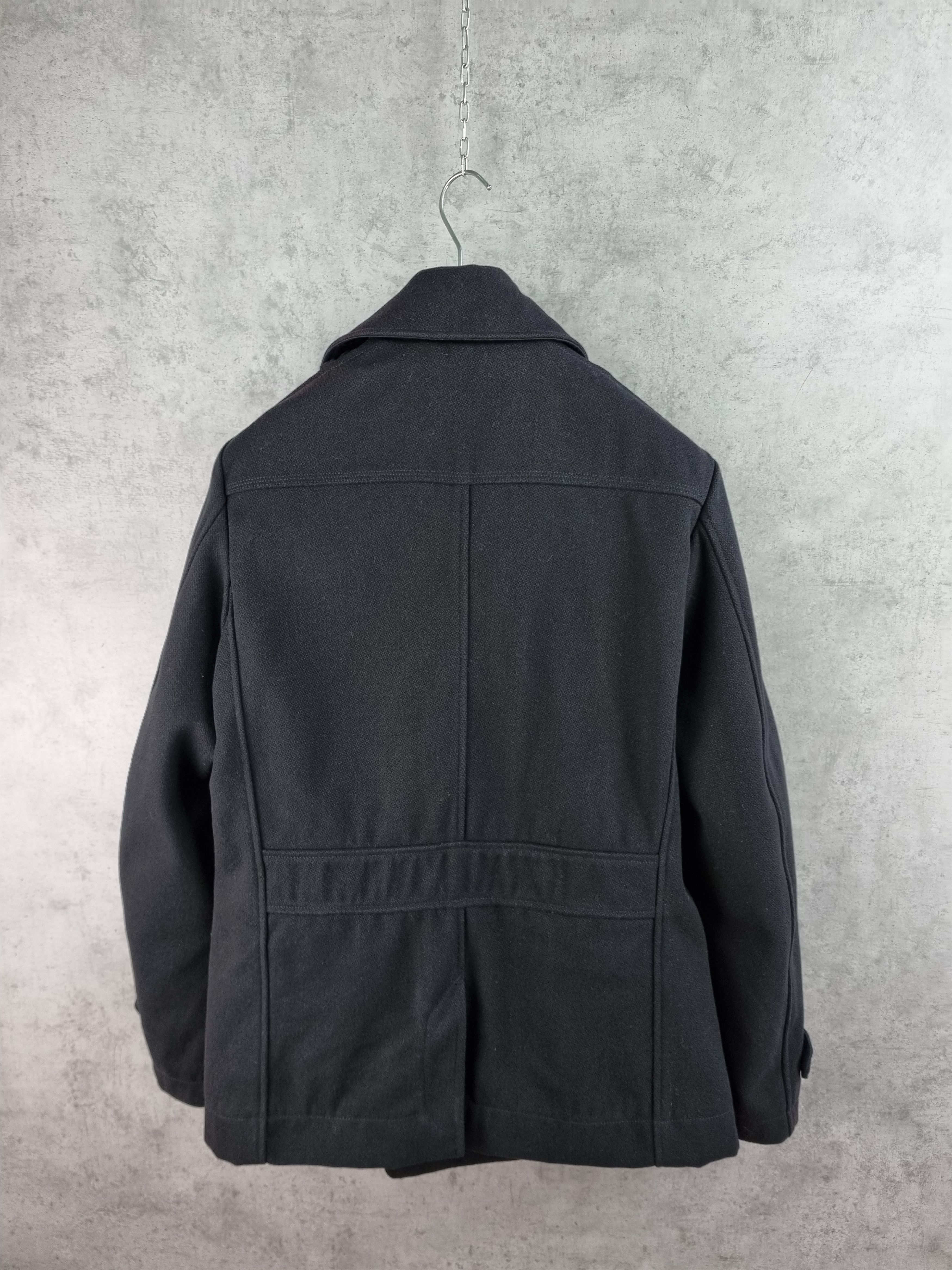 Diesel × Diesel Black Gold Diesel Double Breasted Wool Military Style Coat Size US M / EU 48-50 / 2 - 6 Thumbnail