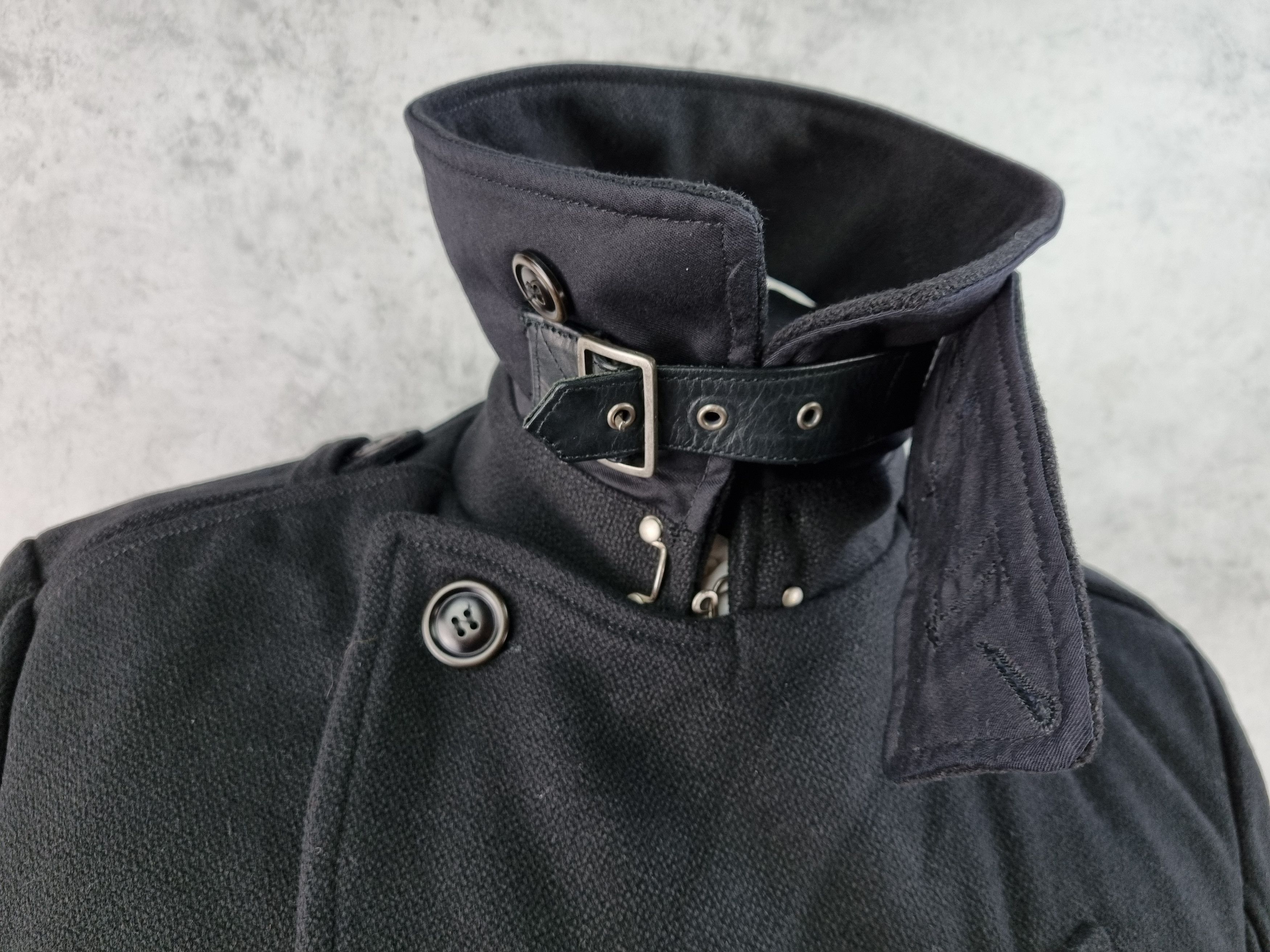 Diesel × Diesel Black Gold Diesel Double Breasted Wool Military Style Coat Size US M / EU 48-50 / 2 - 15 Thumbnail