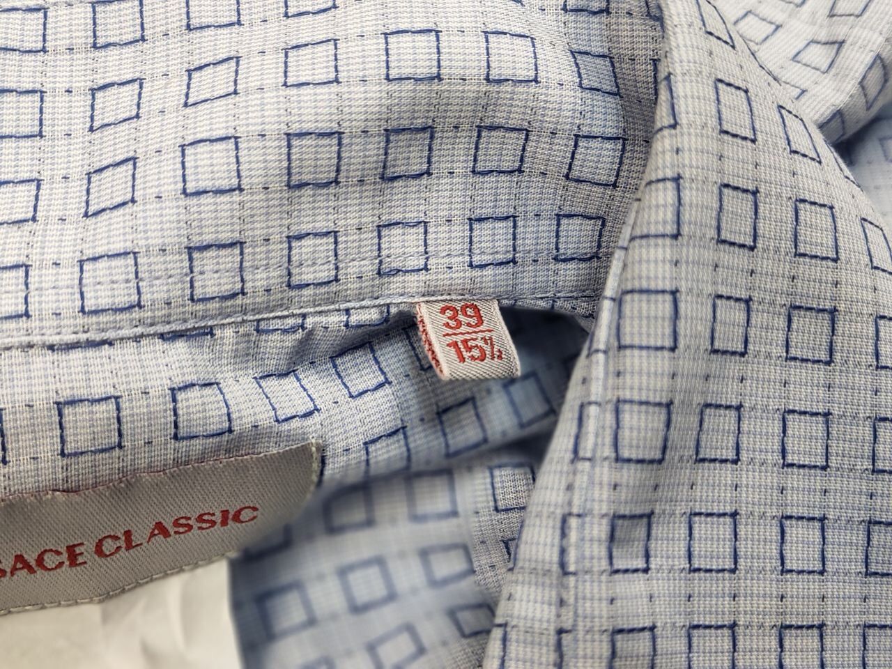 Versace Vintage Versace Classic Men's Light Blue Buttons Shirt Size US M / EU 48-50 / 2 - 23 Thumbnail