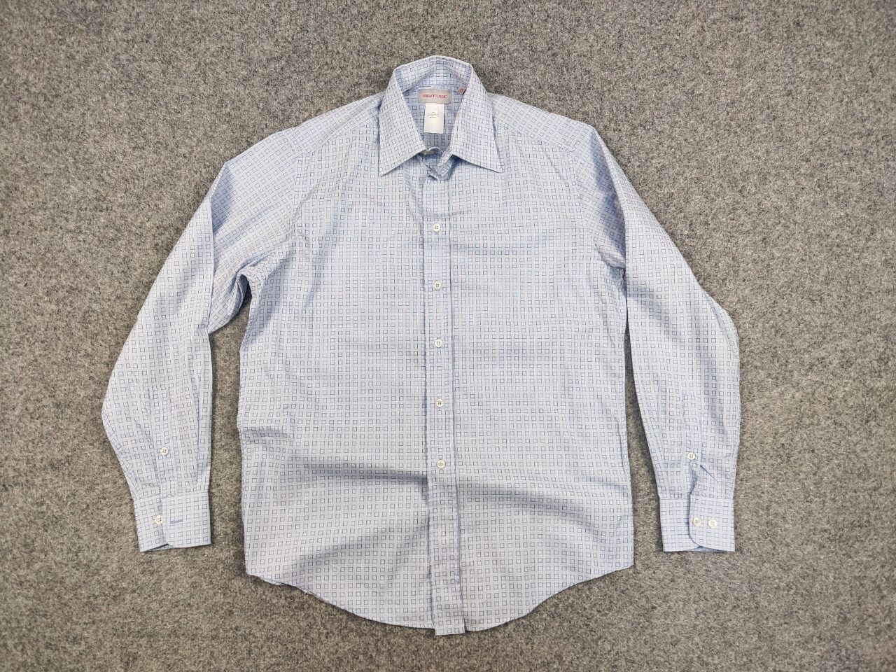 Versace Vintage Versace Classic Men's Light Blue Buttons Shirt Size US M / EU 48-50 / 2 - 17 Thumbnail