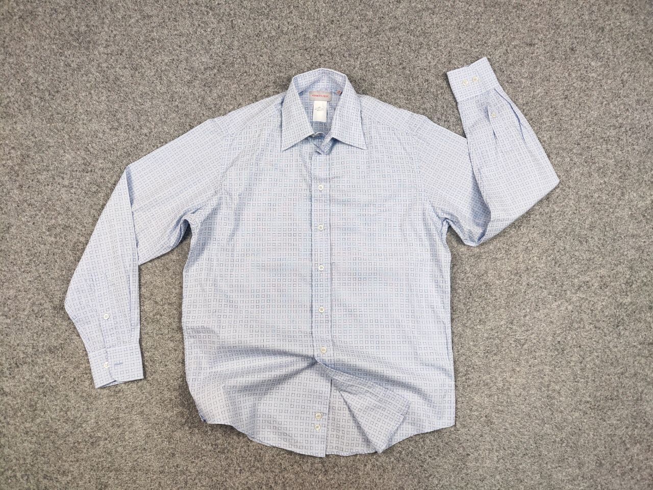 Versace Vintage Versace Classic Men's Light Blue Buttons Shirt Size US M / EU 48-50 / 2 - 16 Thumbnail
