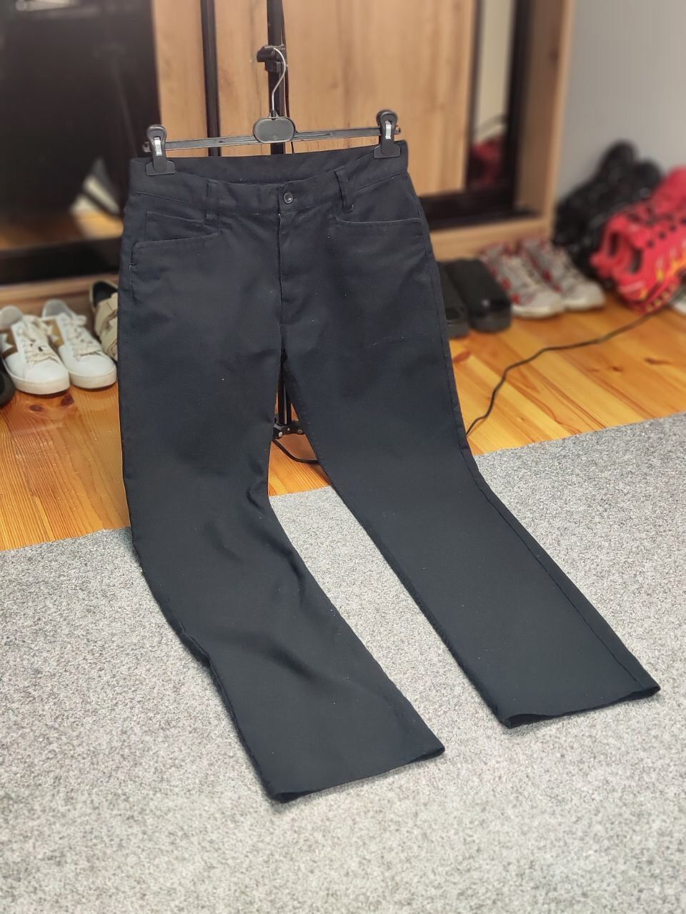 Japanese Brand Vintage Japanese brand dark blue classic trousers Pants Size US 32 / EU 48 - 18 Thumbnail