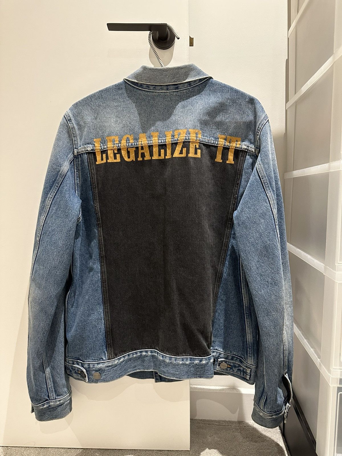 Palm Angels Legalize It Denim Jacket