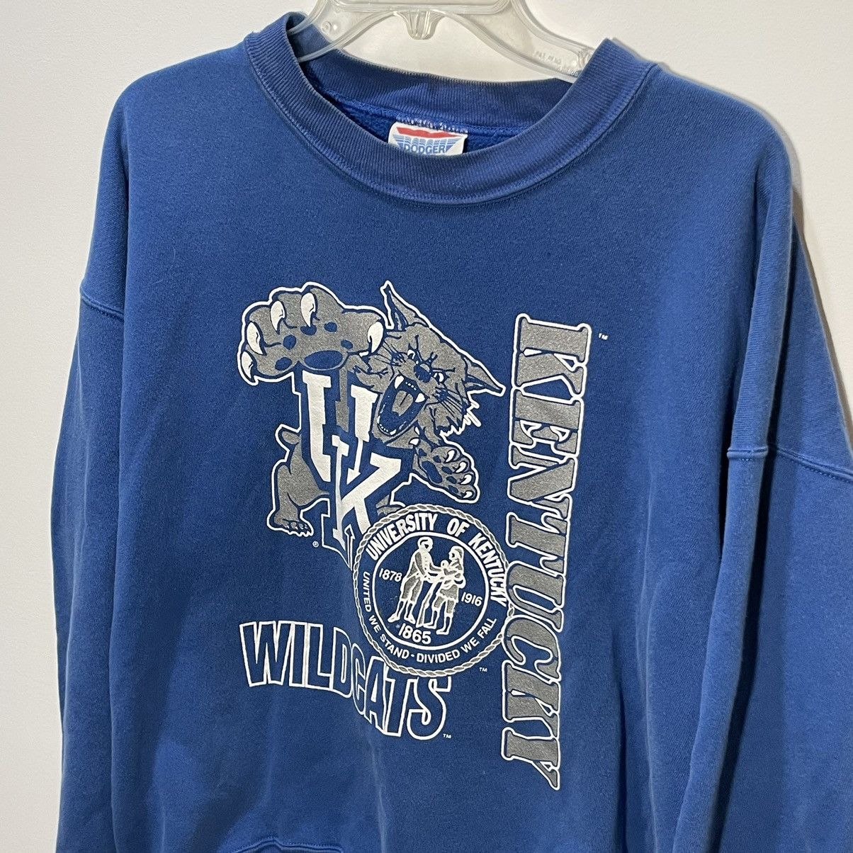 Vintage 90s University of Kentucky Wildcats Crewneck Sweatshirt Size US XL / EU 56 / 4 - 4 Thumbnail