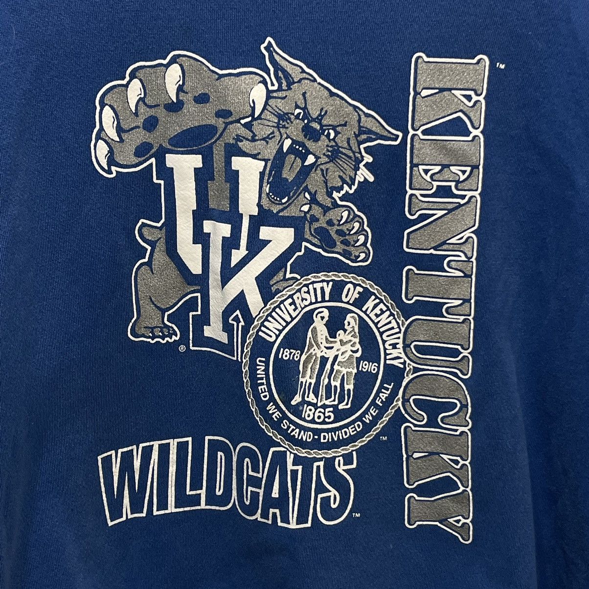 Vintage 90s University of Kentucky Wildcats Crewneck Sweatshirt Size US XL / EU 56 / 4 - 5 Thumbnail